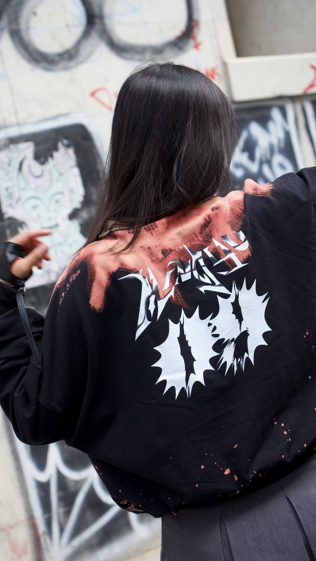 Sweat Tie Dye Crop Seventeen/Mingyu