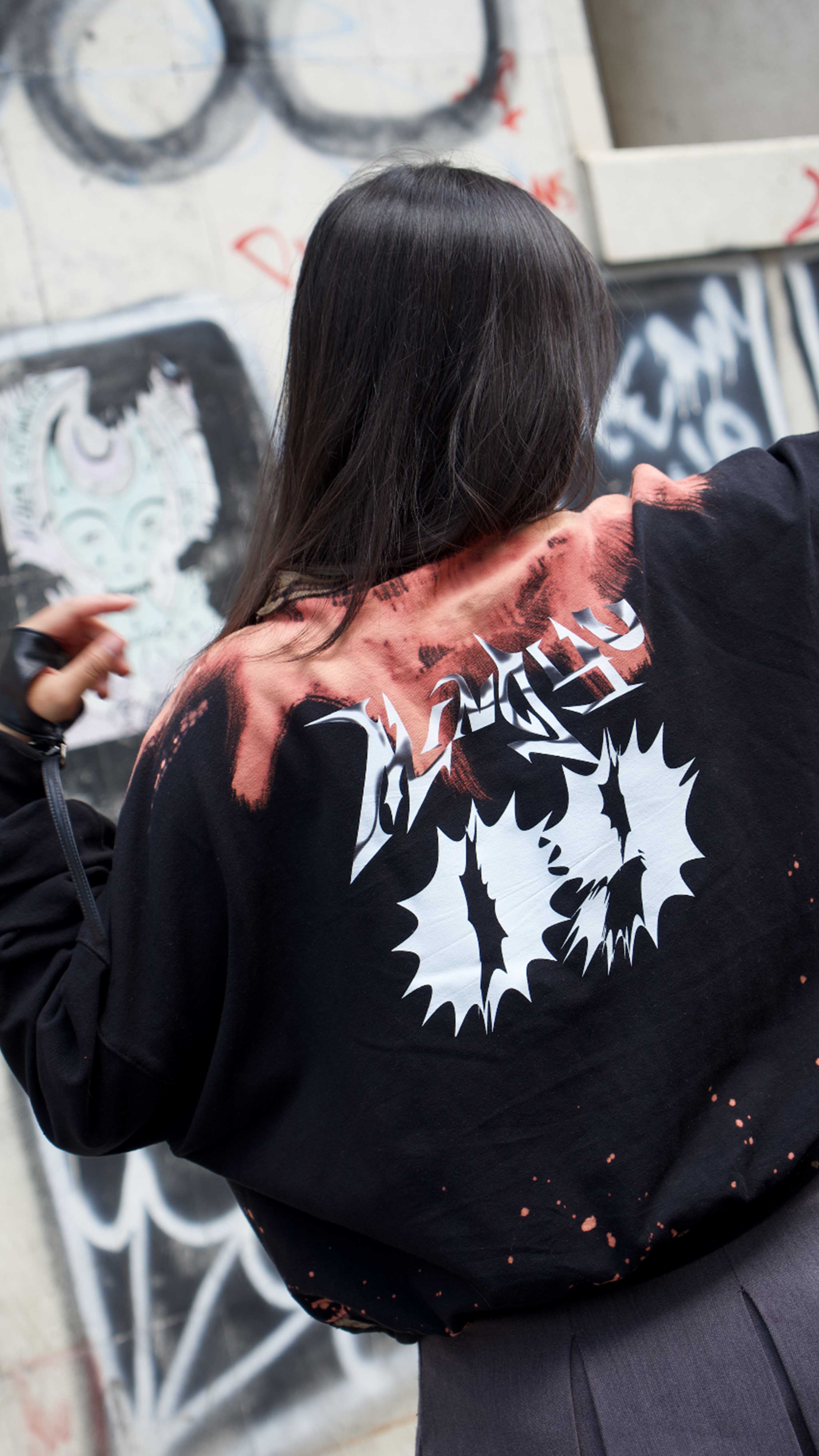 Sweat Tie Dye Crop (Seventeen, Stray Kids, Ateez)