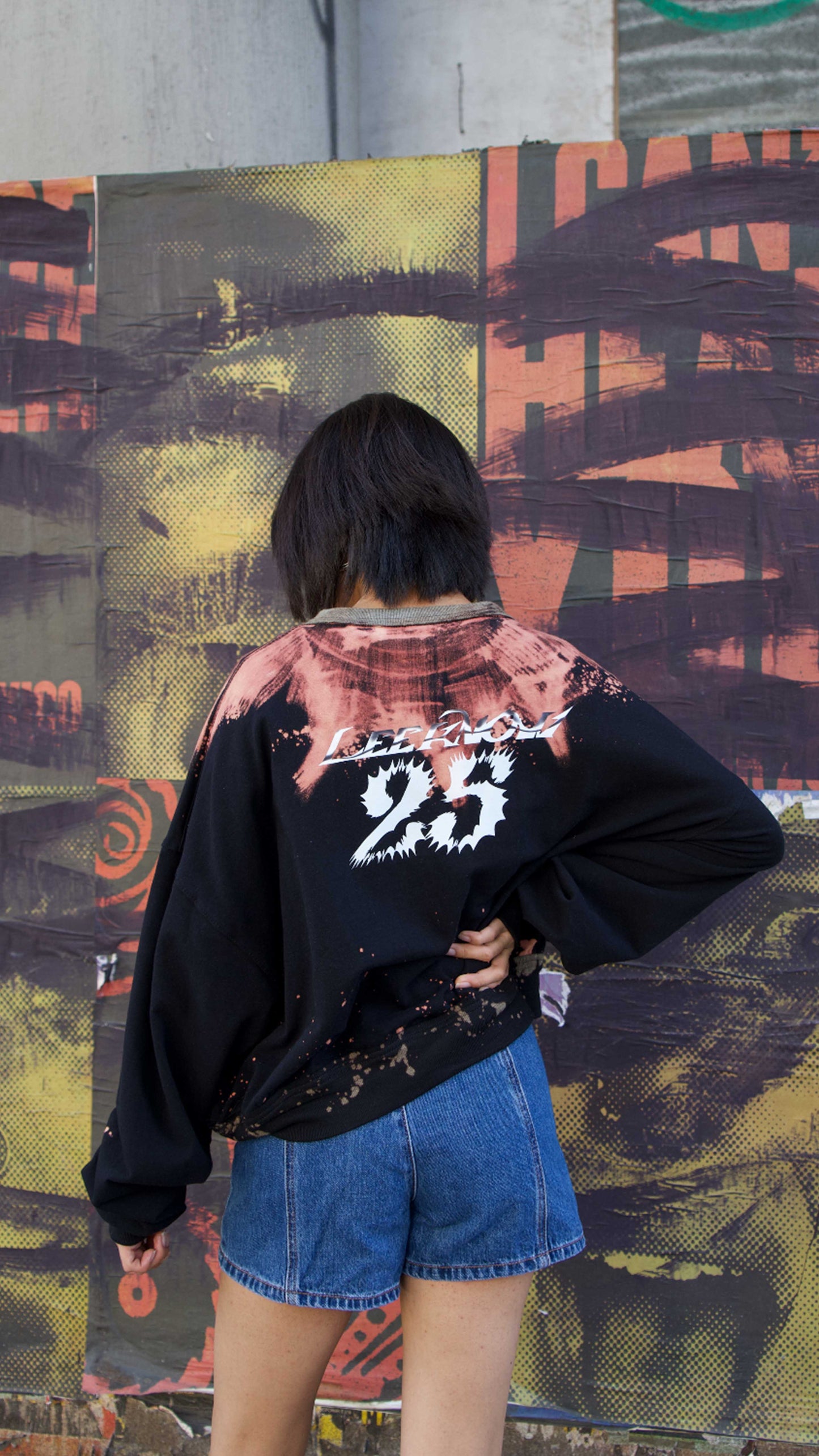 Sweat Tie Dye Crop (Seventeen, Stray Kids, Ateez)