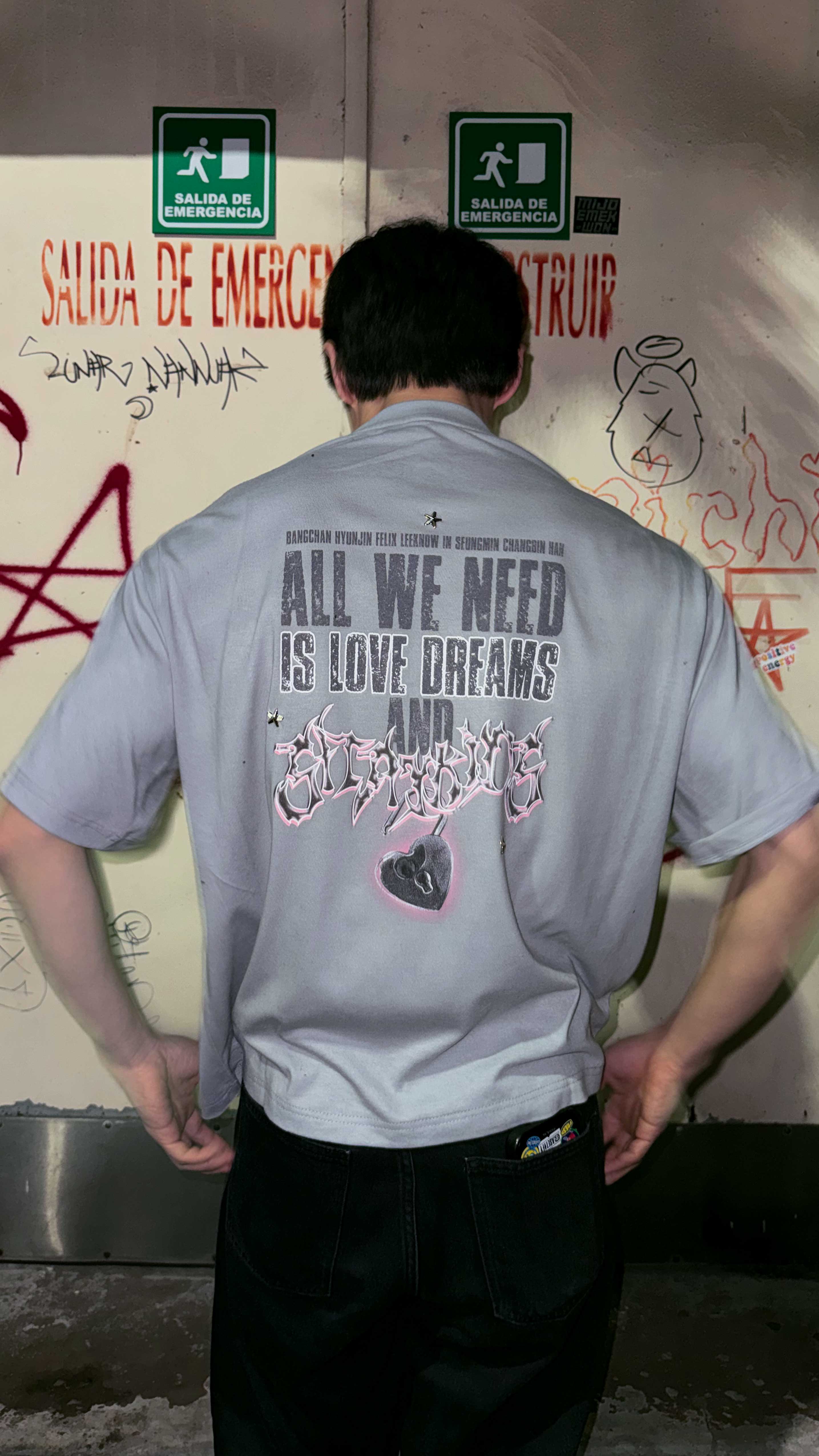 Stray Kids Do It Playera Oversize