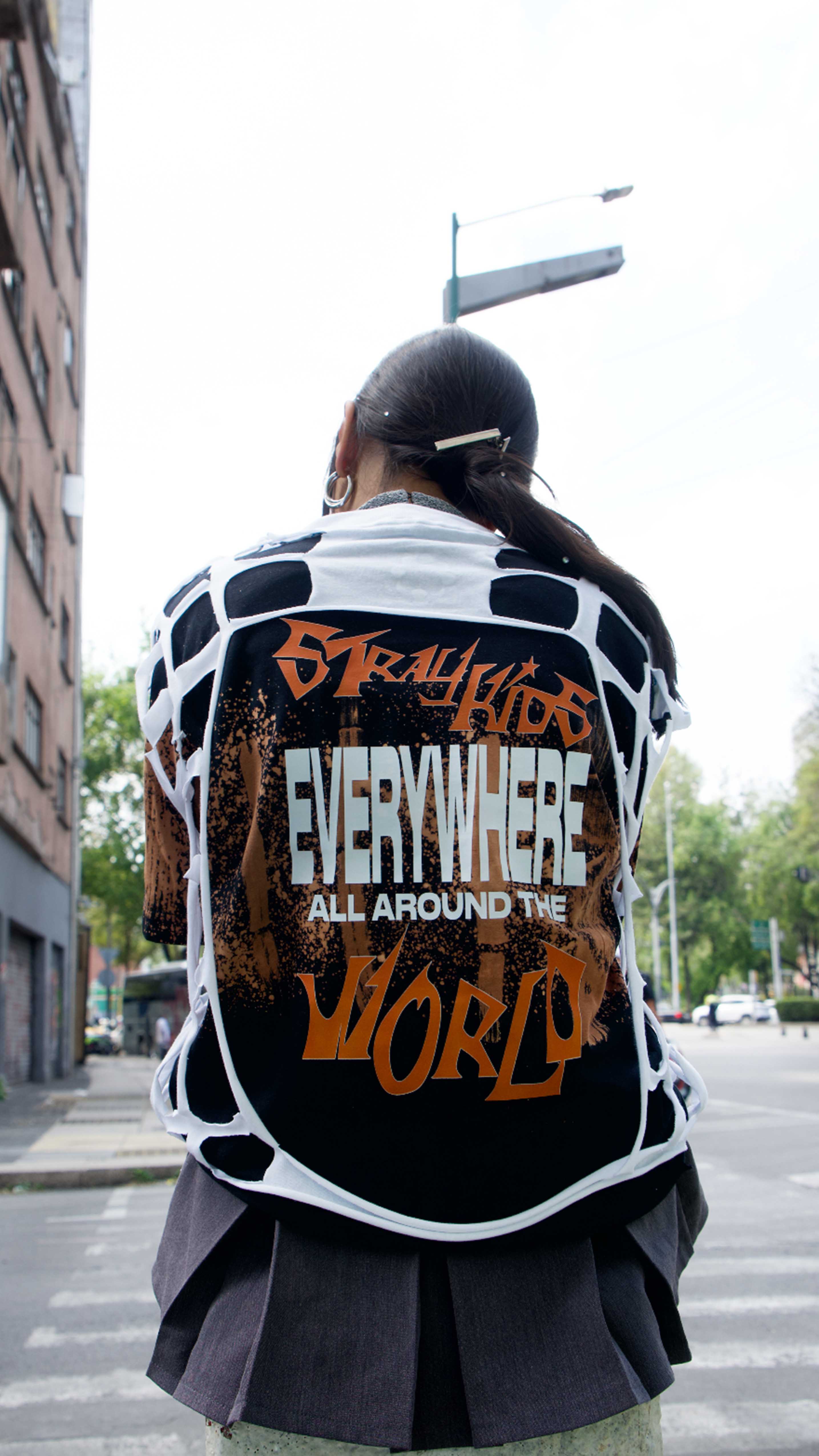 Playera Tie Dye Oversize (Stray Kids, Seventeen, Ateez)