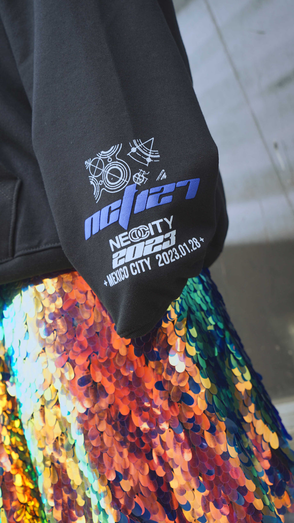 NCT 127 Hoodie Sudadera con Gorro