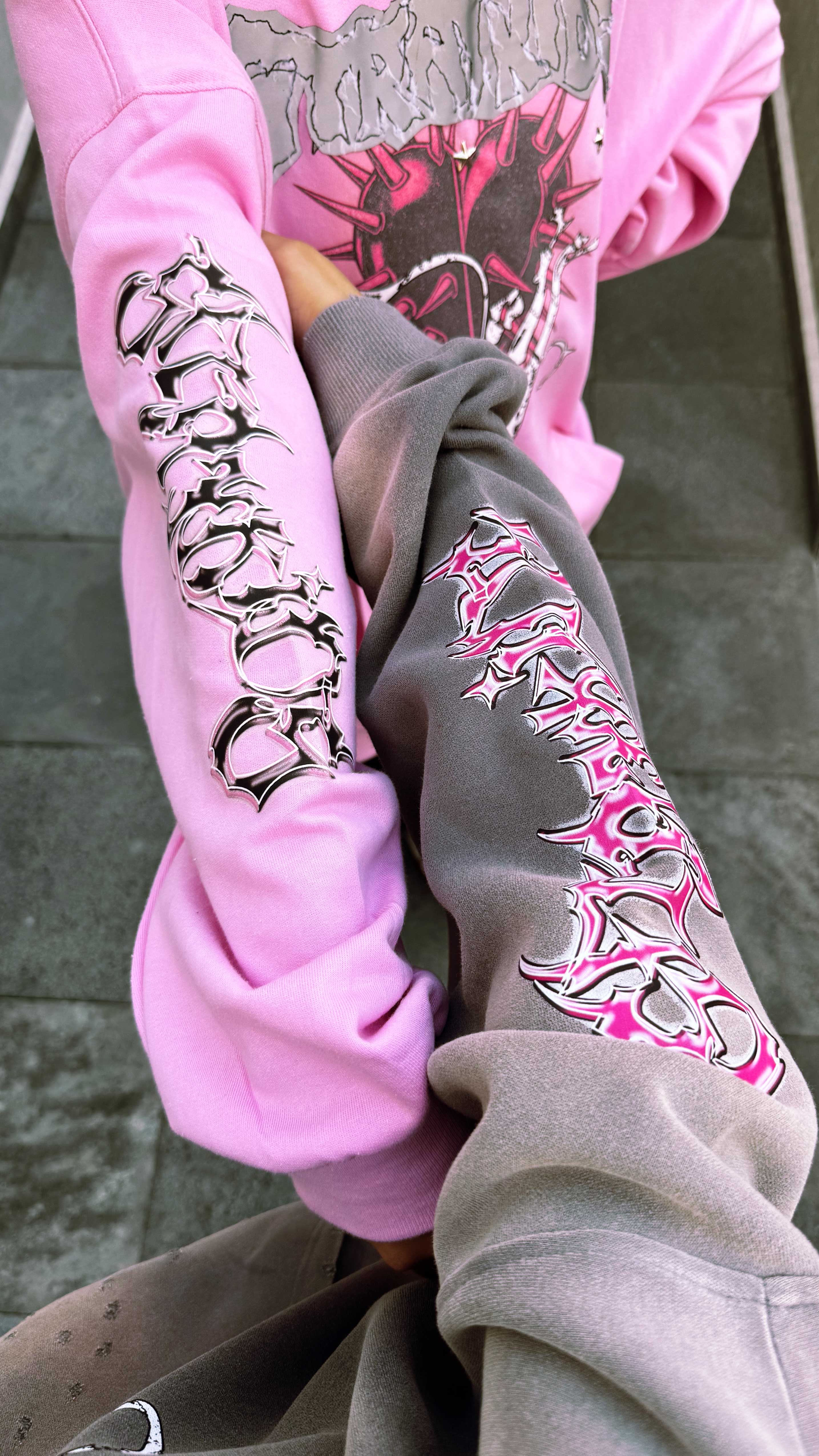 Stray Kids Do it Version Hoodie Sudadera con Gorro Oversize