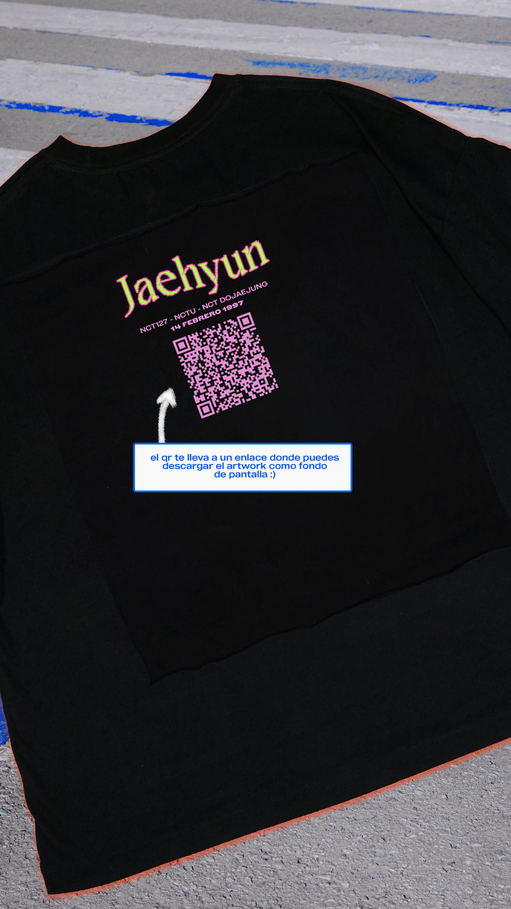 Jaehyun Nct127 Playera Retrato