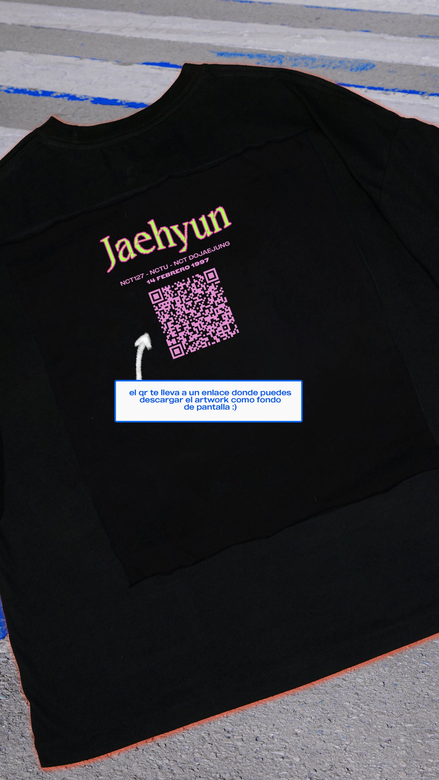 Jaehyun Nct127 Playera Retrato
