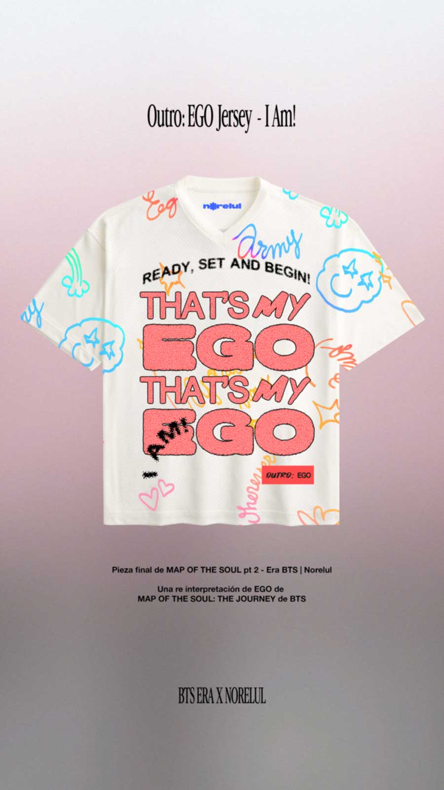 Outro: EGO Jersey Map of the Soul BTS