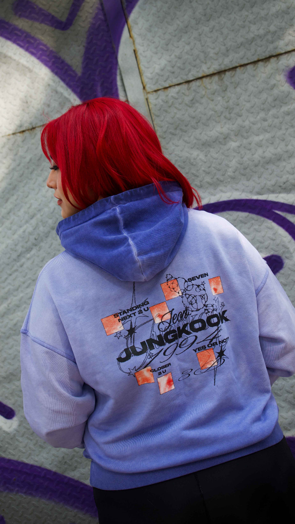 Jungkook Solo Era BTS Hoodie Sudadera con Gorro Oversize