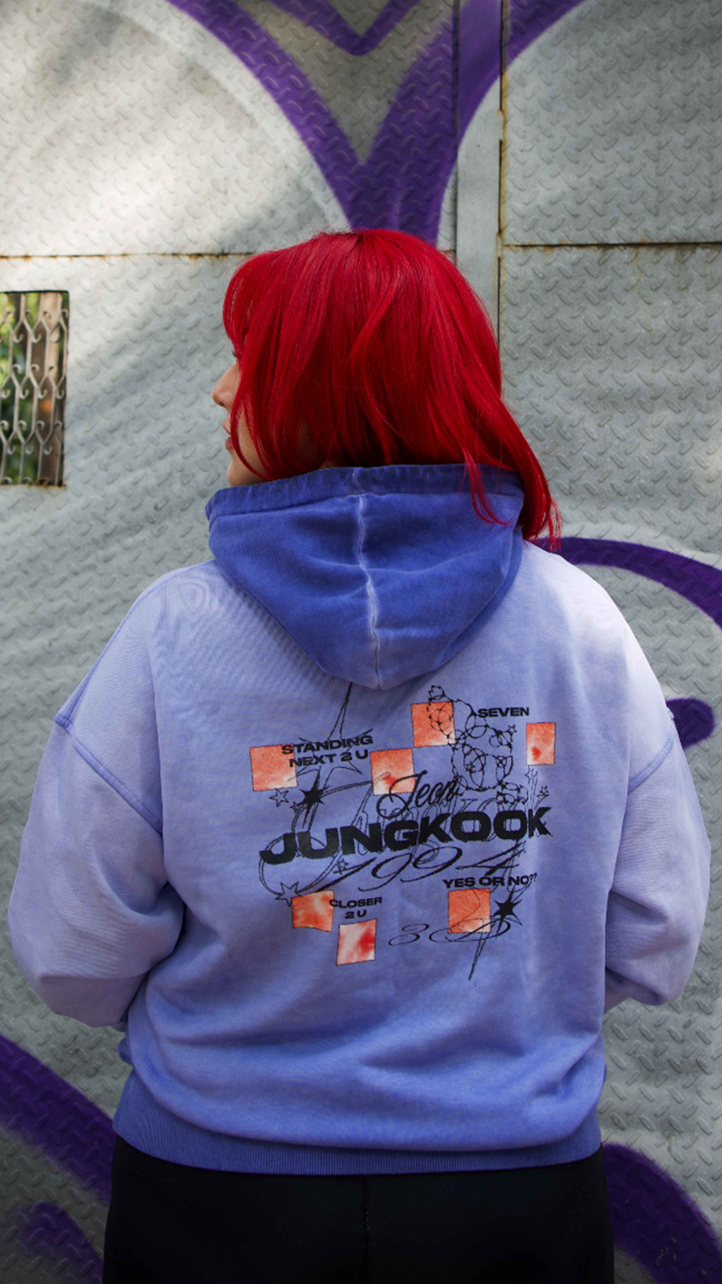 Jungkook Solo Era BTS Hoodie Sudadera con Gorro Oversize