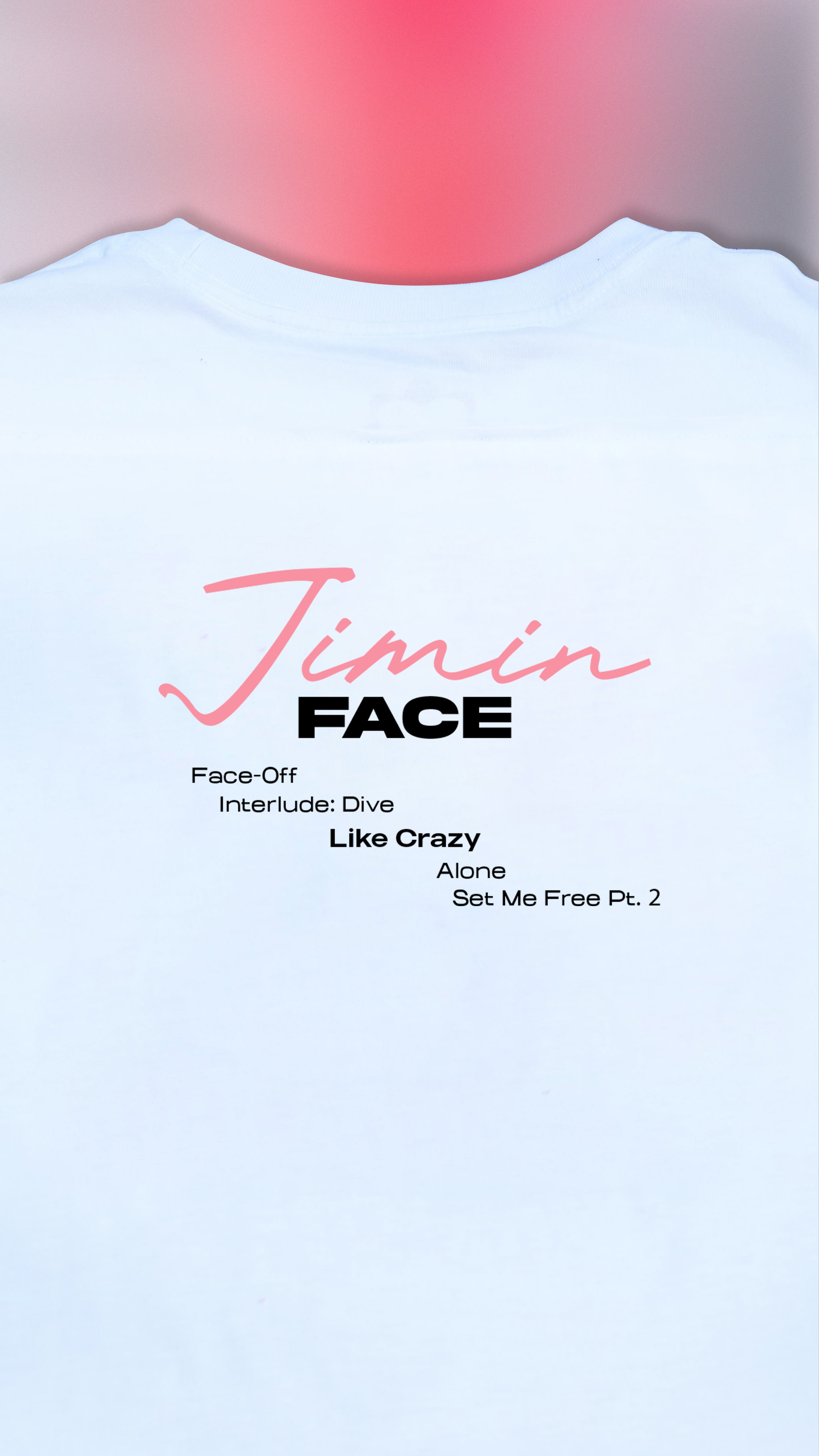 Jimin Bts Playera Retrato