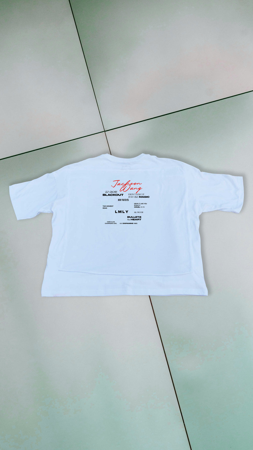 Jackson Wang Got7 Playera Retrato