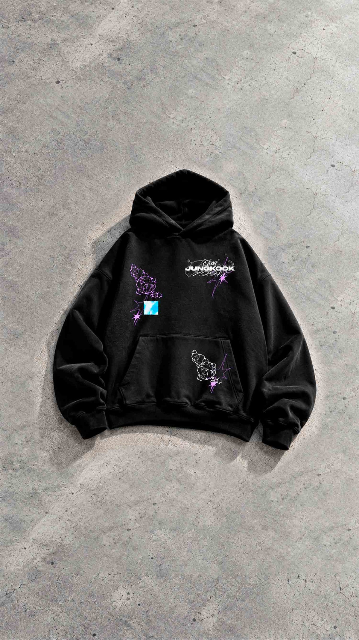 Jungkook Solo Era BTS Hoodie Sudadera con Gorro Oversize