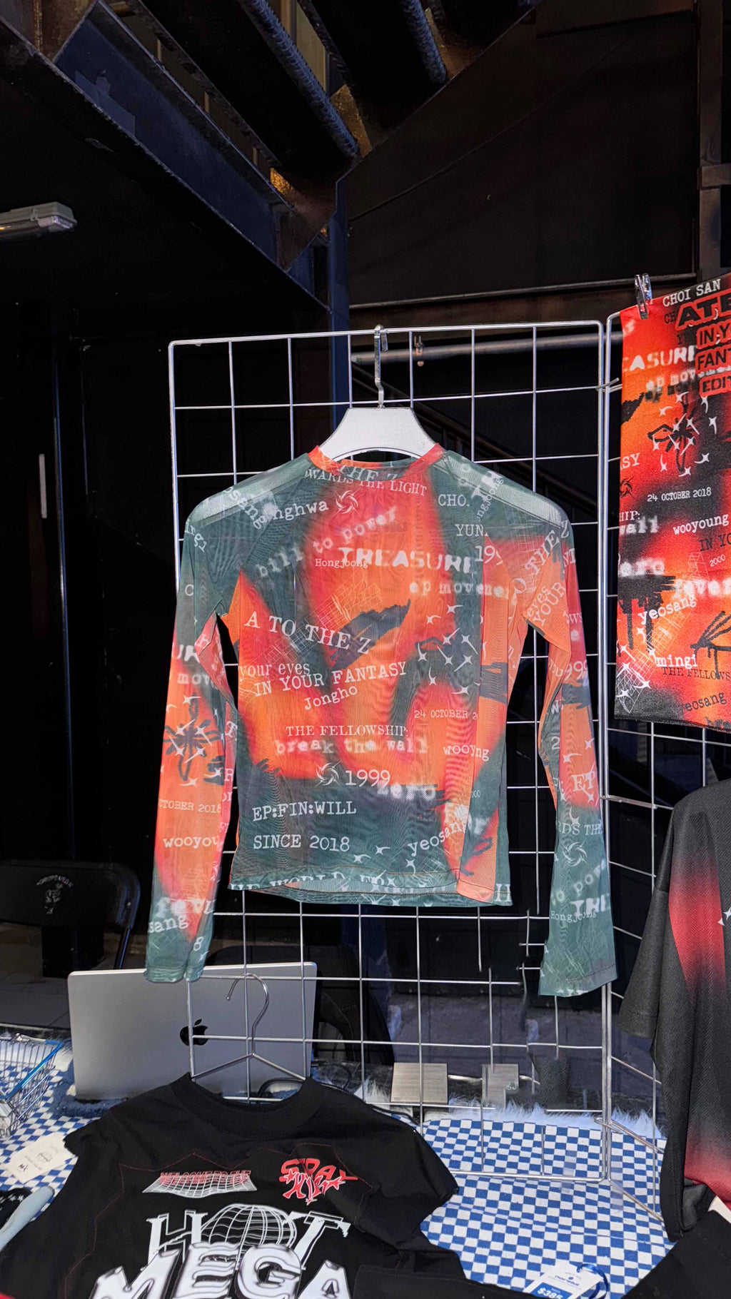 Ateez All Eras Playera Top Mesh