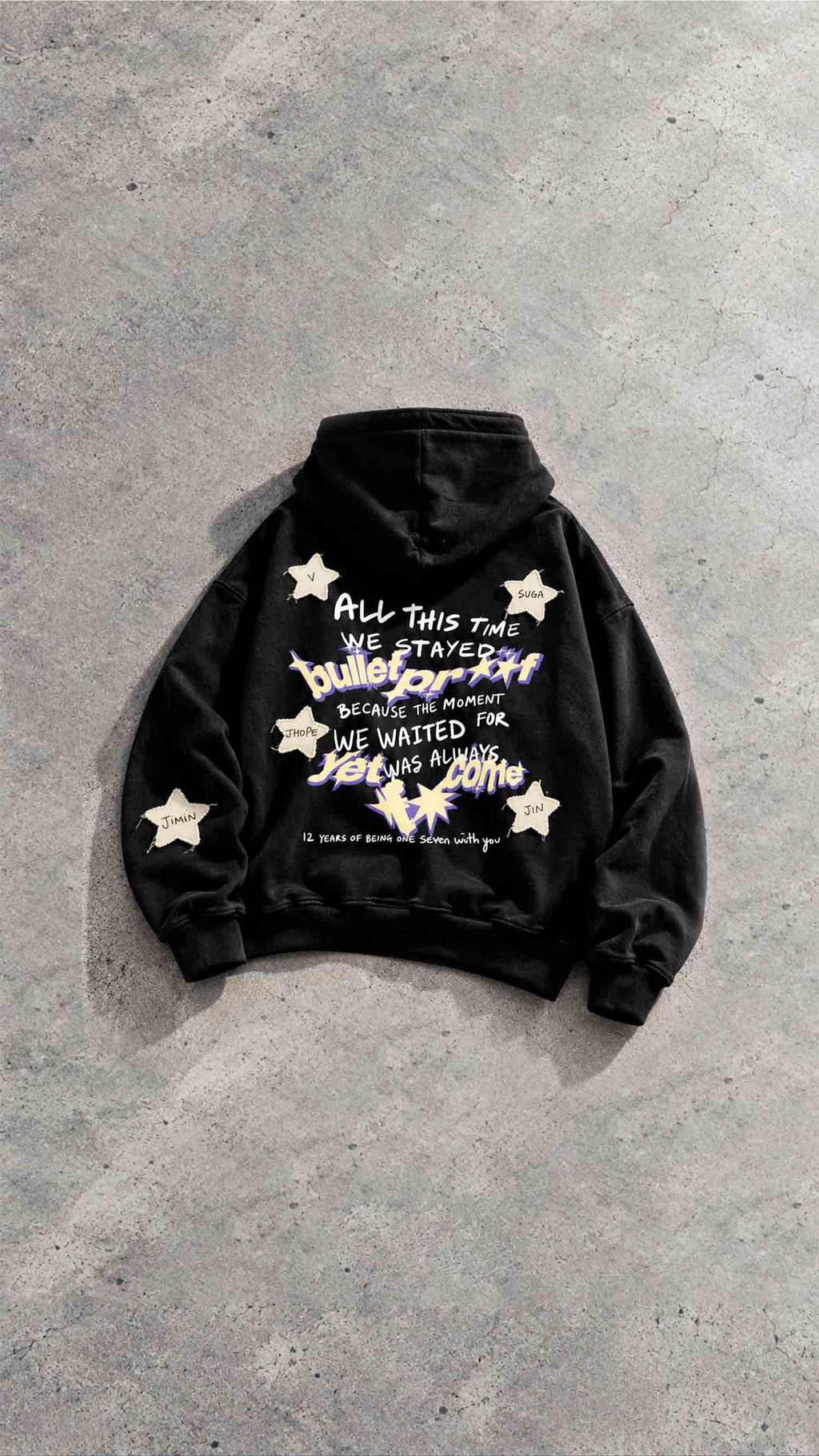 BTS Army Hoodie Sudadera con Gorro