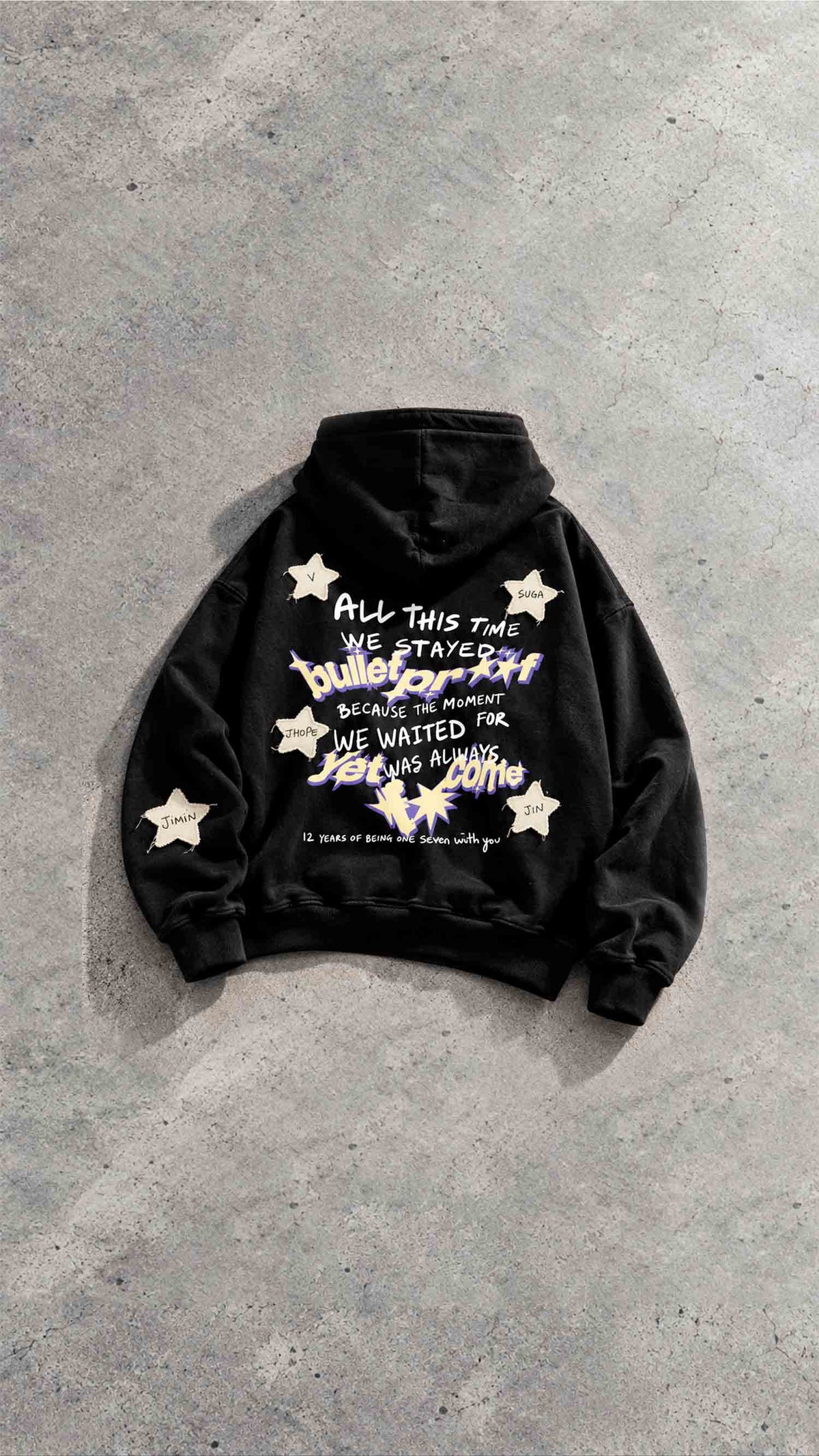 BTS Army Hoodie Sudadera con Gorro