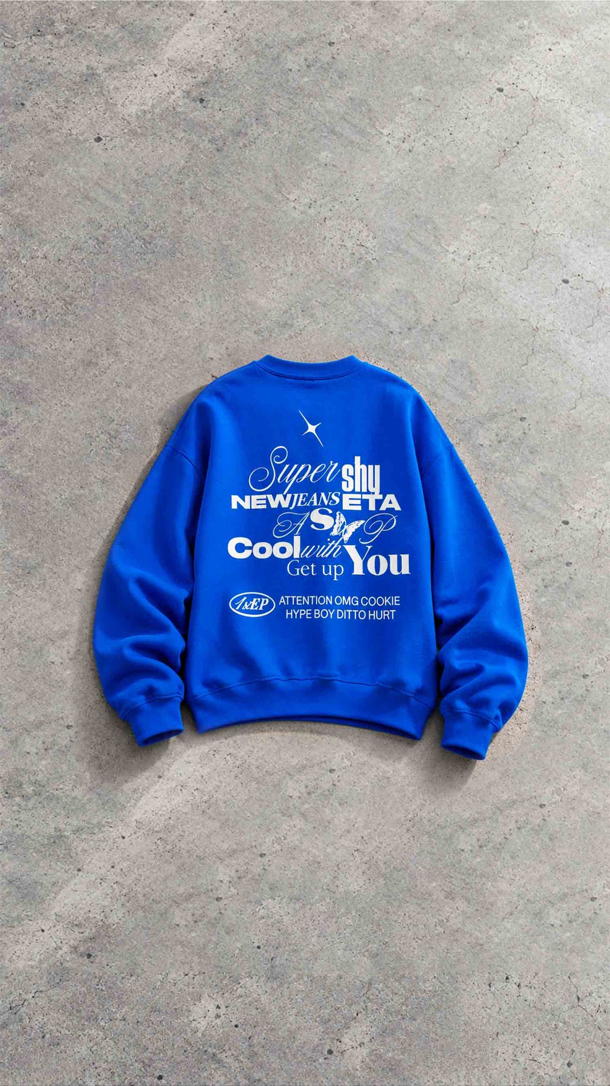 NewJeans Sweat Sudadera Bordado