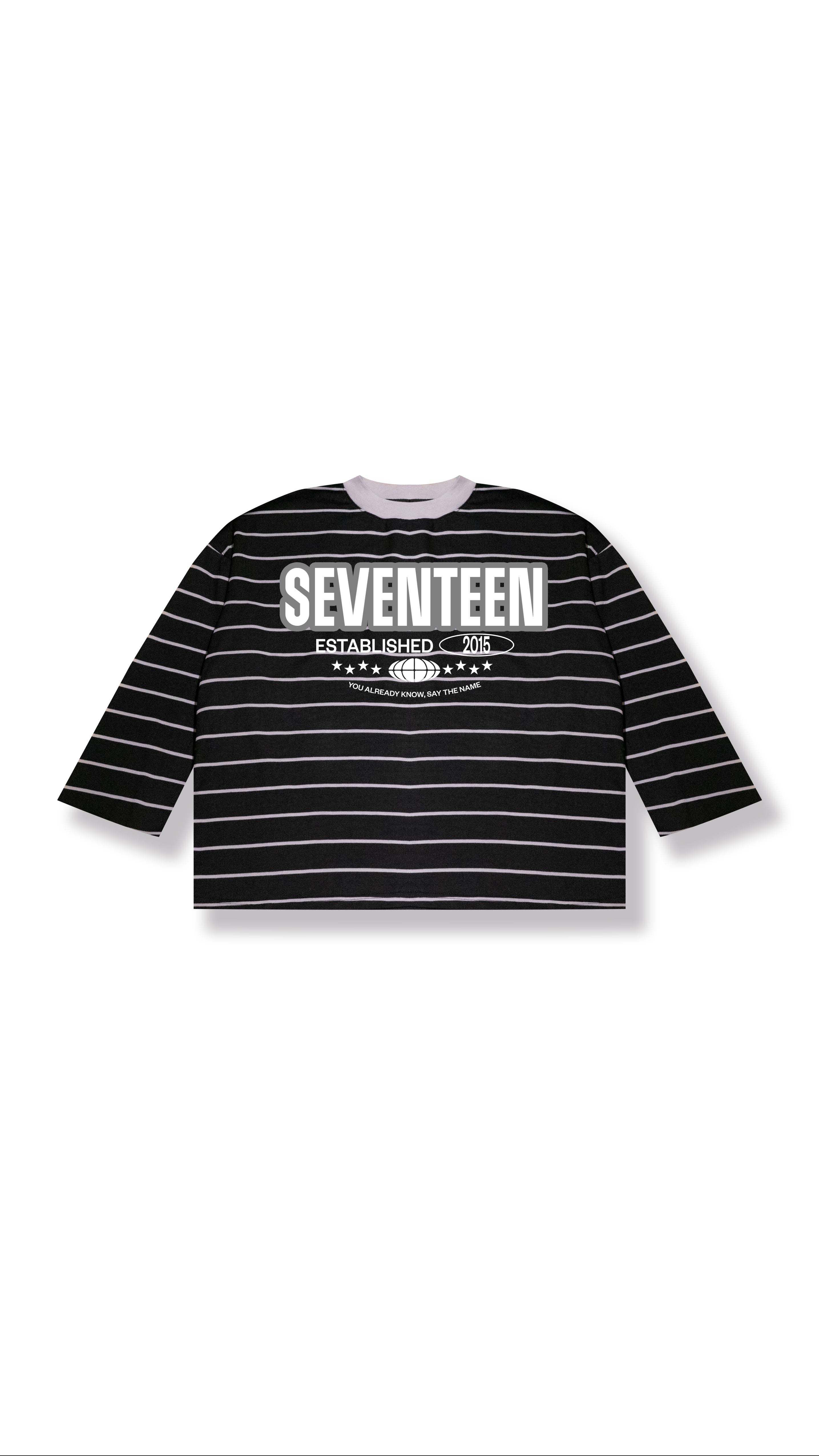 Playera Rayas Seventeen, Enhypen, Taemin, Ateez
