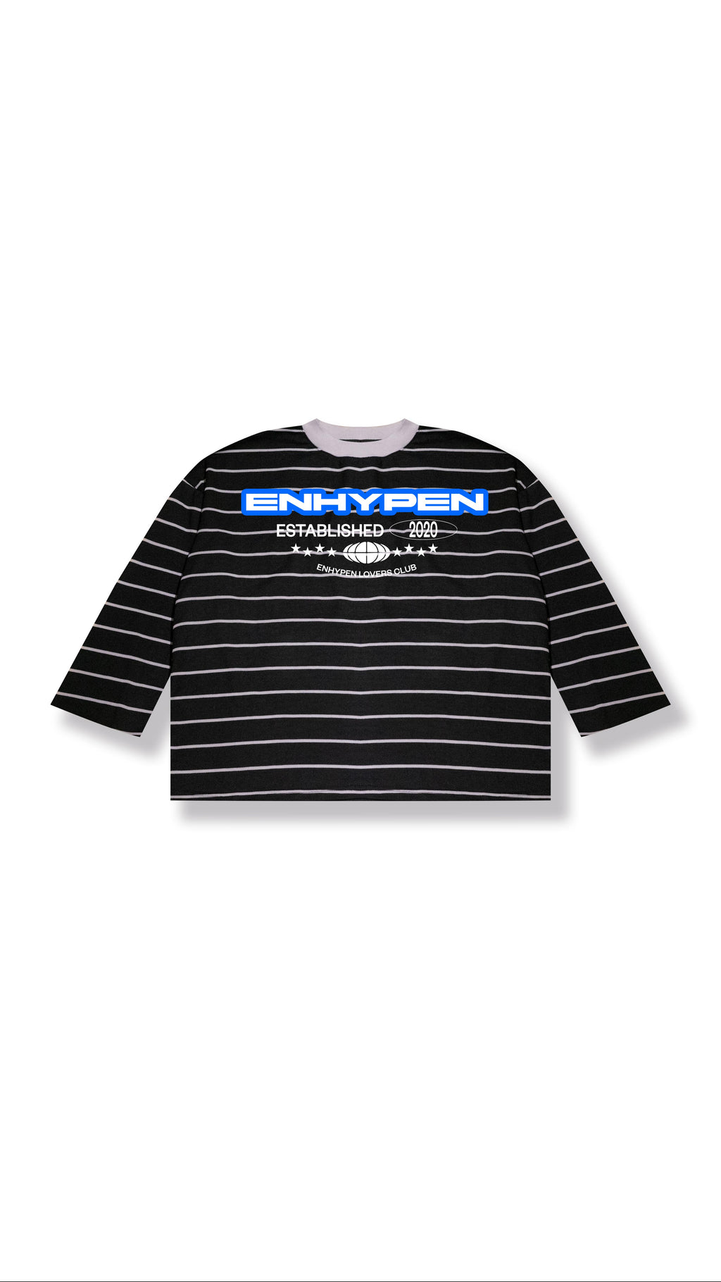 Playera Rayas Seventeen, Enhypen, Taemin, Ateez