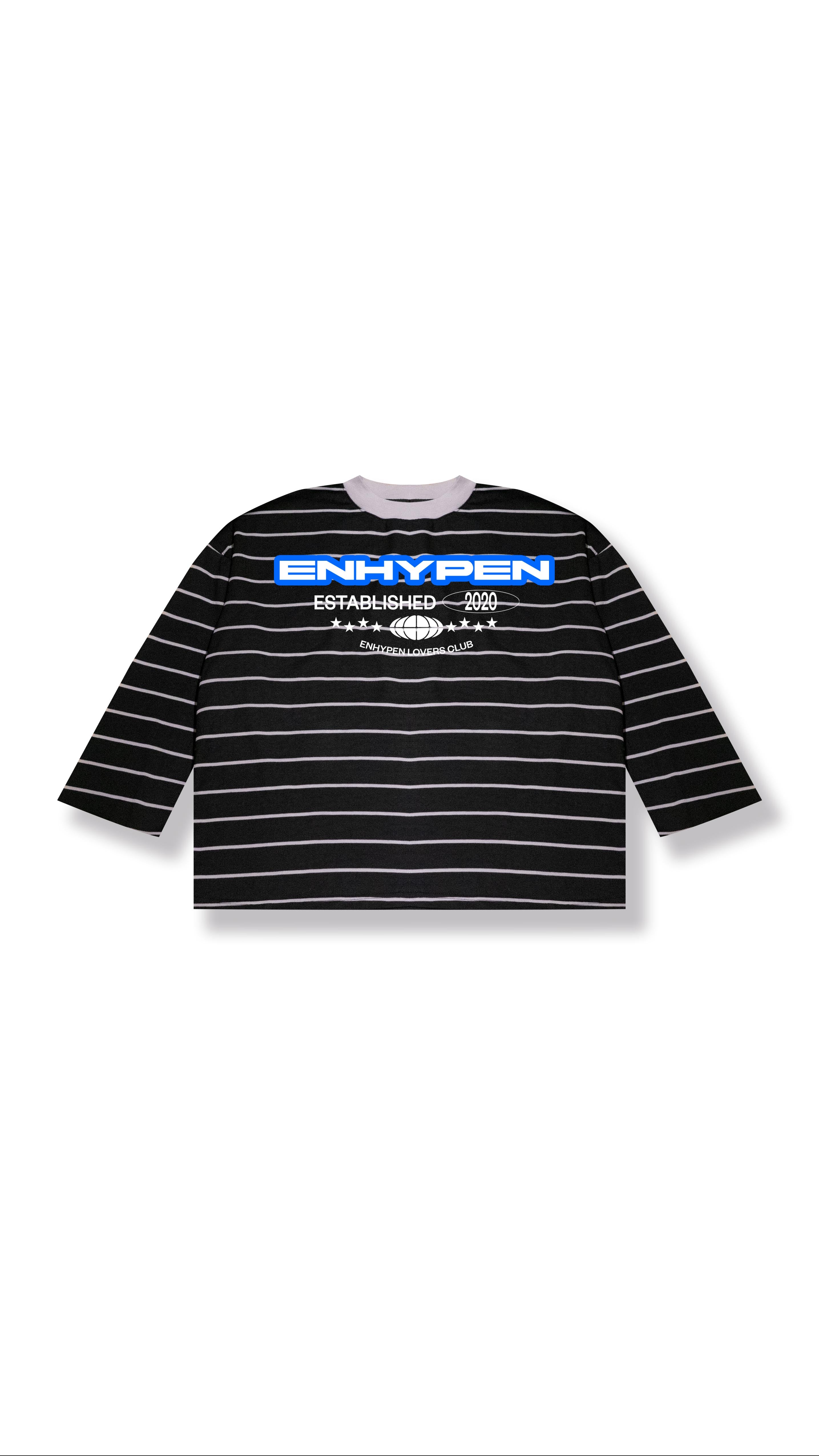 Playera Rayas Seventeen, Enhypen, Taemin, Ateez