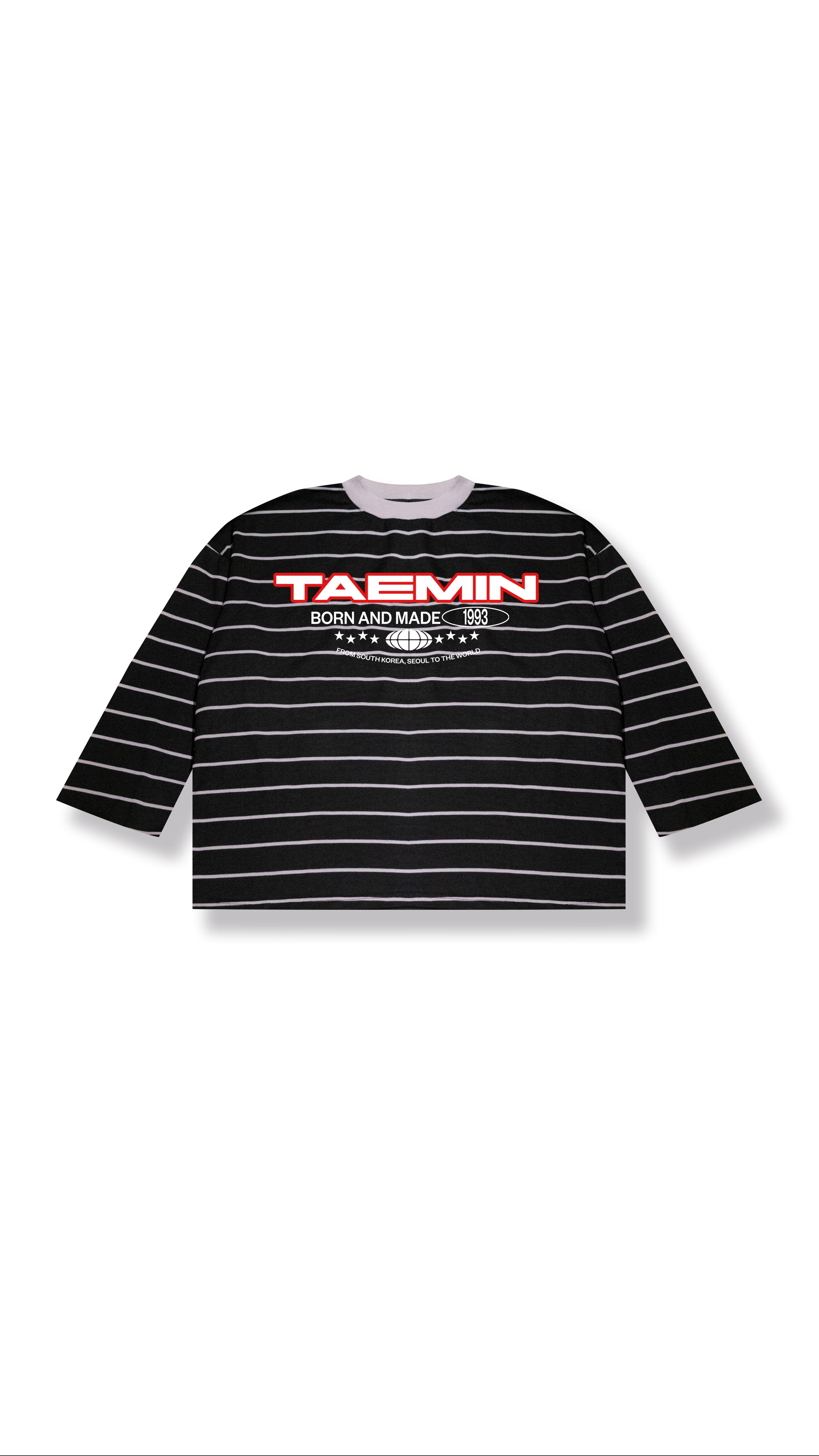 Playera Rayas Seventeen, Enhypen, Taemin, Ateez