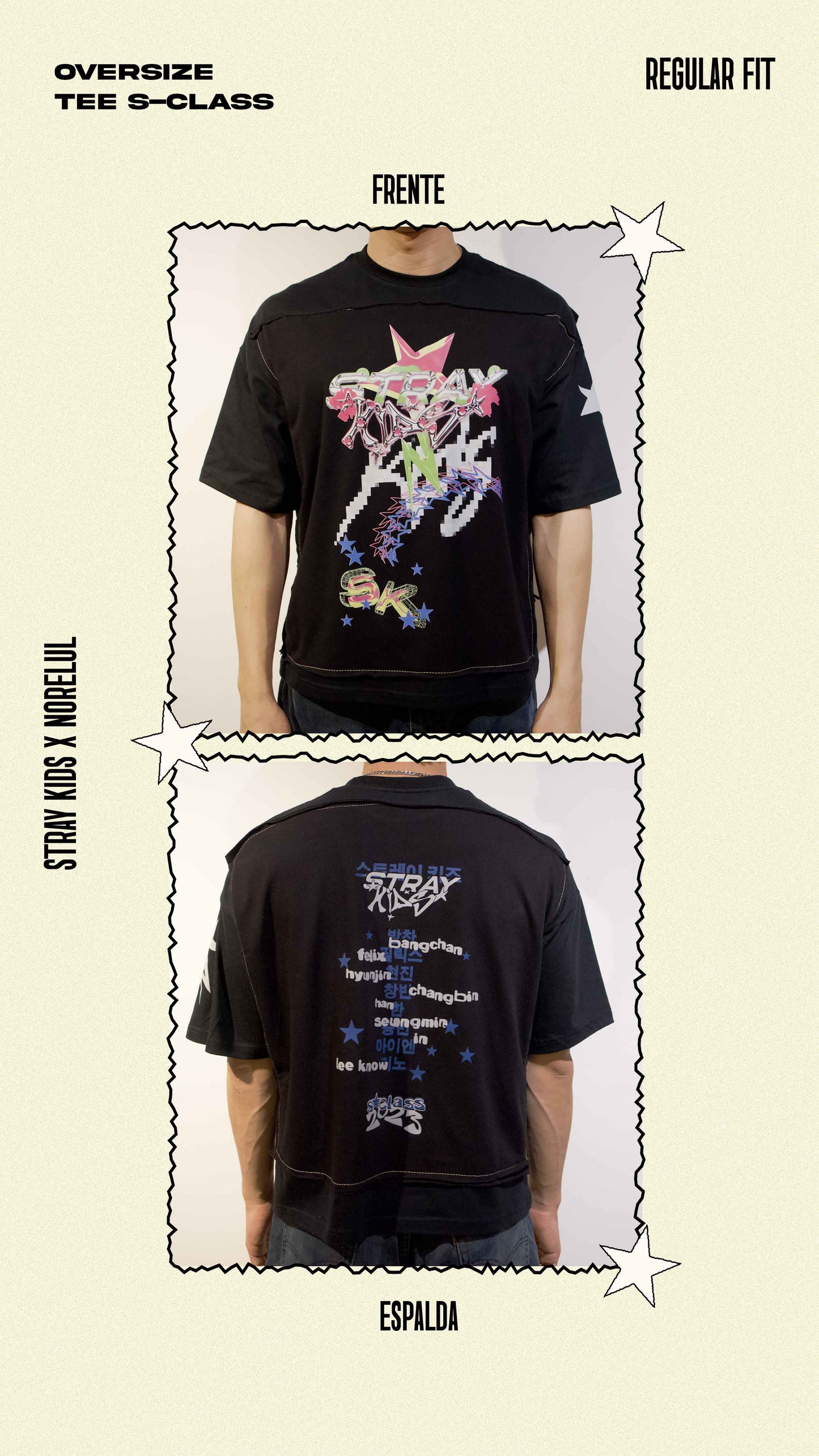 Stray Kids Playera