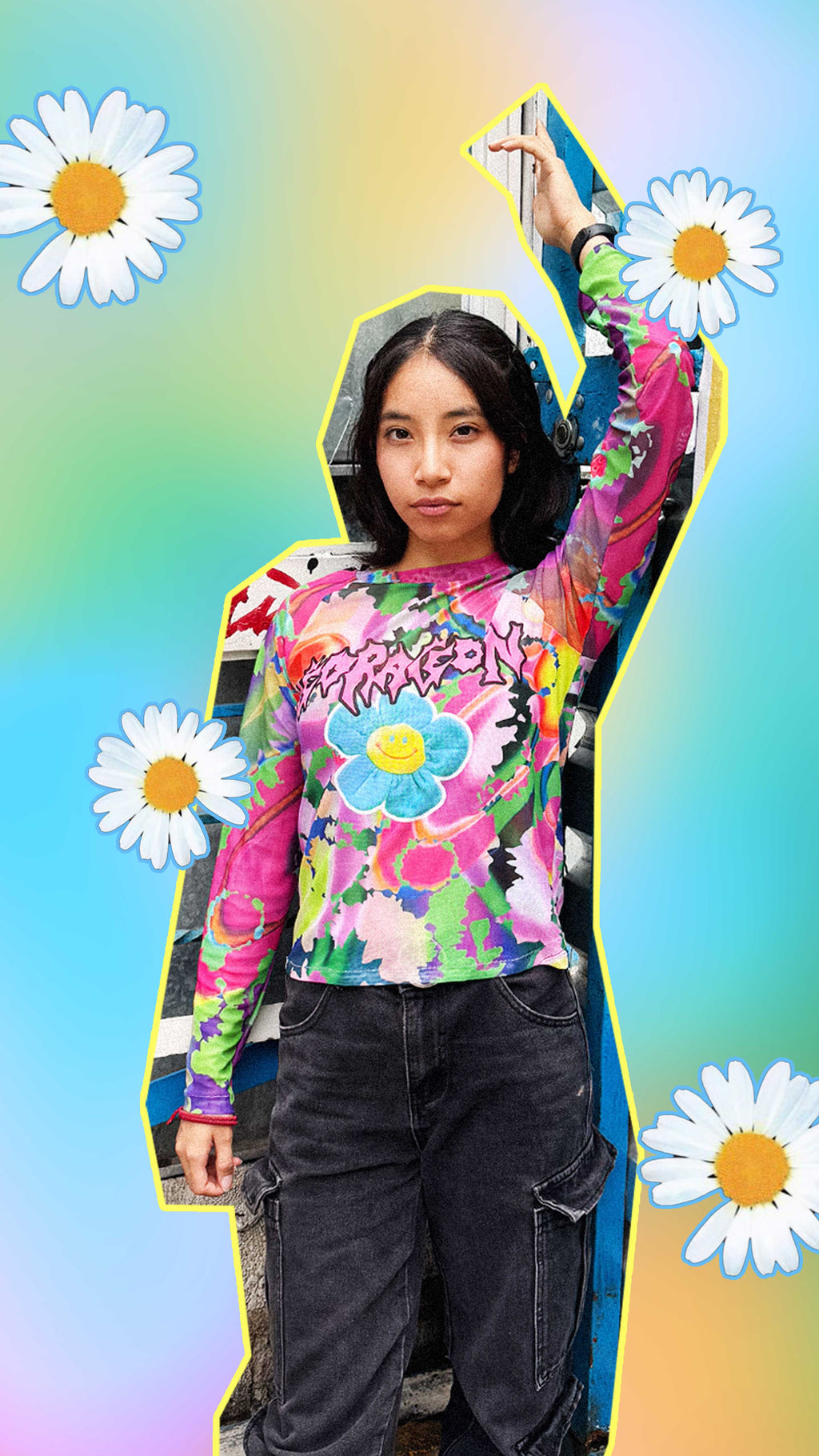 Playera de Mesh G-Dragon