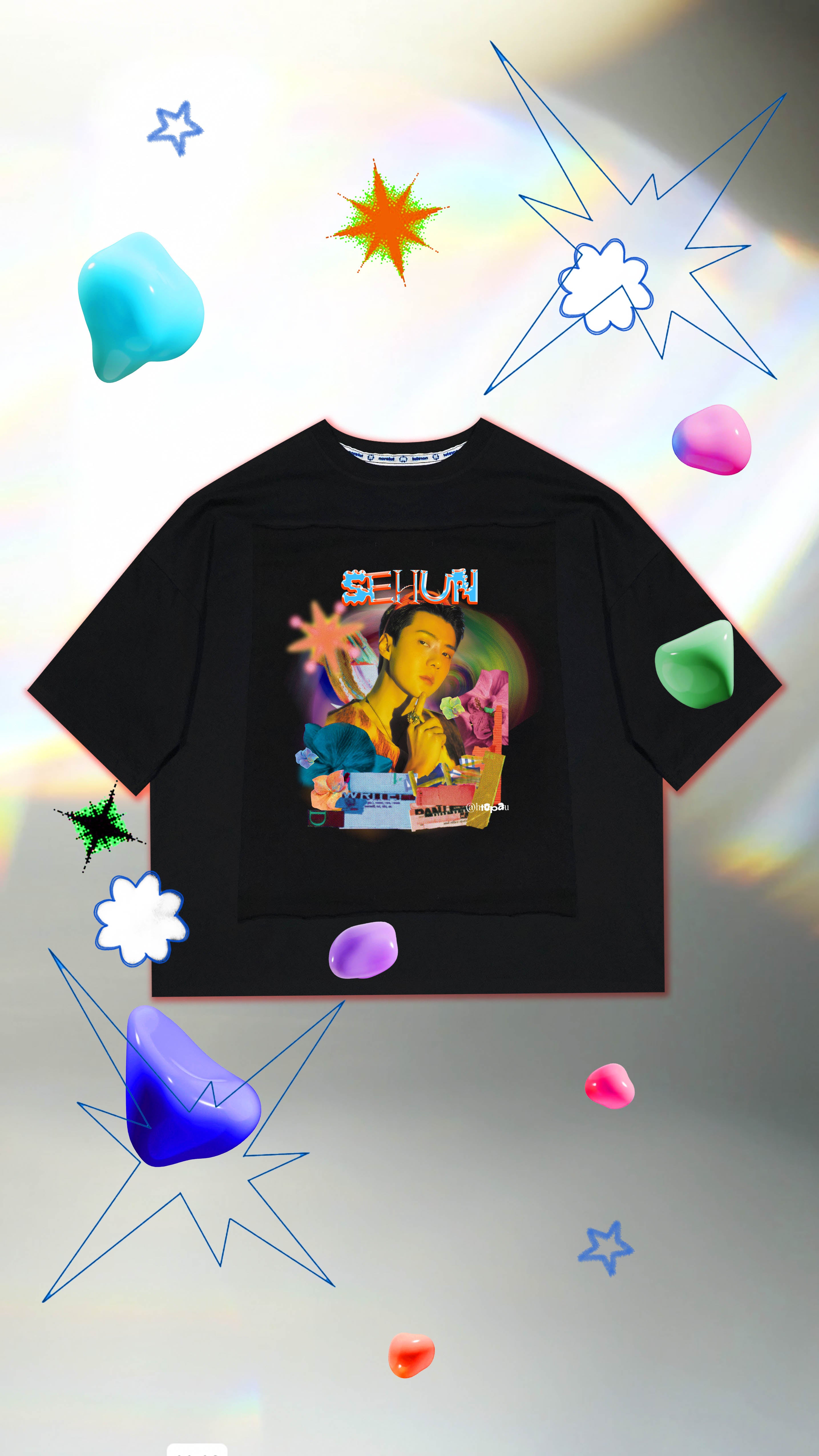 Sehun Exo Playera Retrato