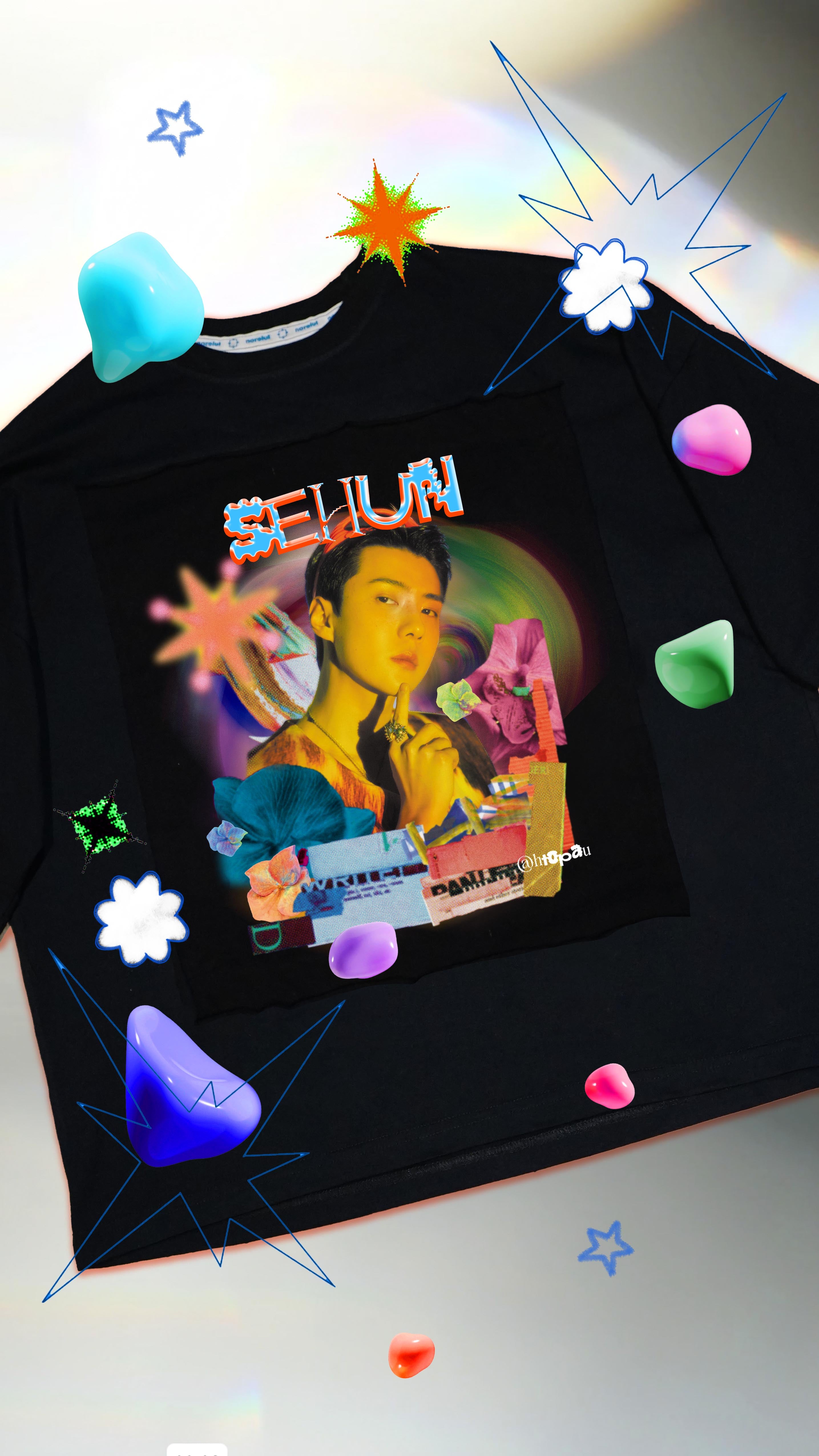 Sehun Exo Playera Retrato