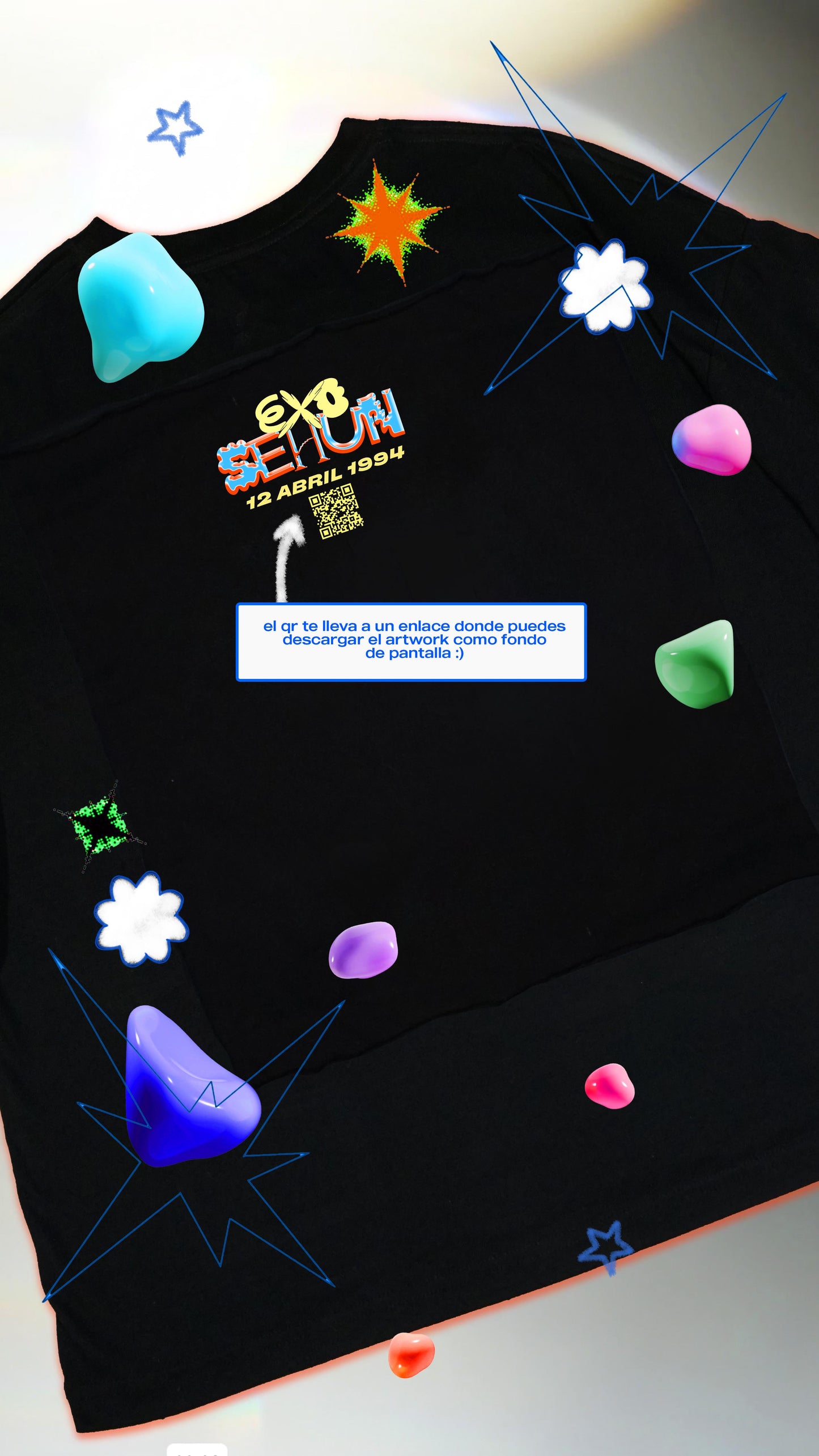 Sehun Exo Playera Retrato