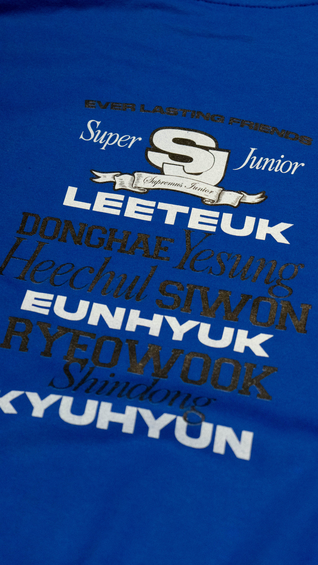 Super Junior Sudadera College