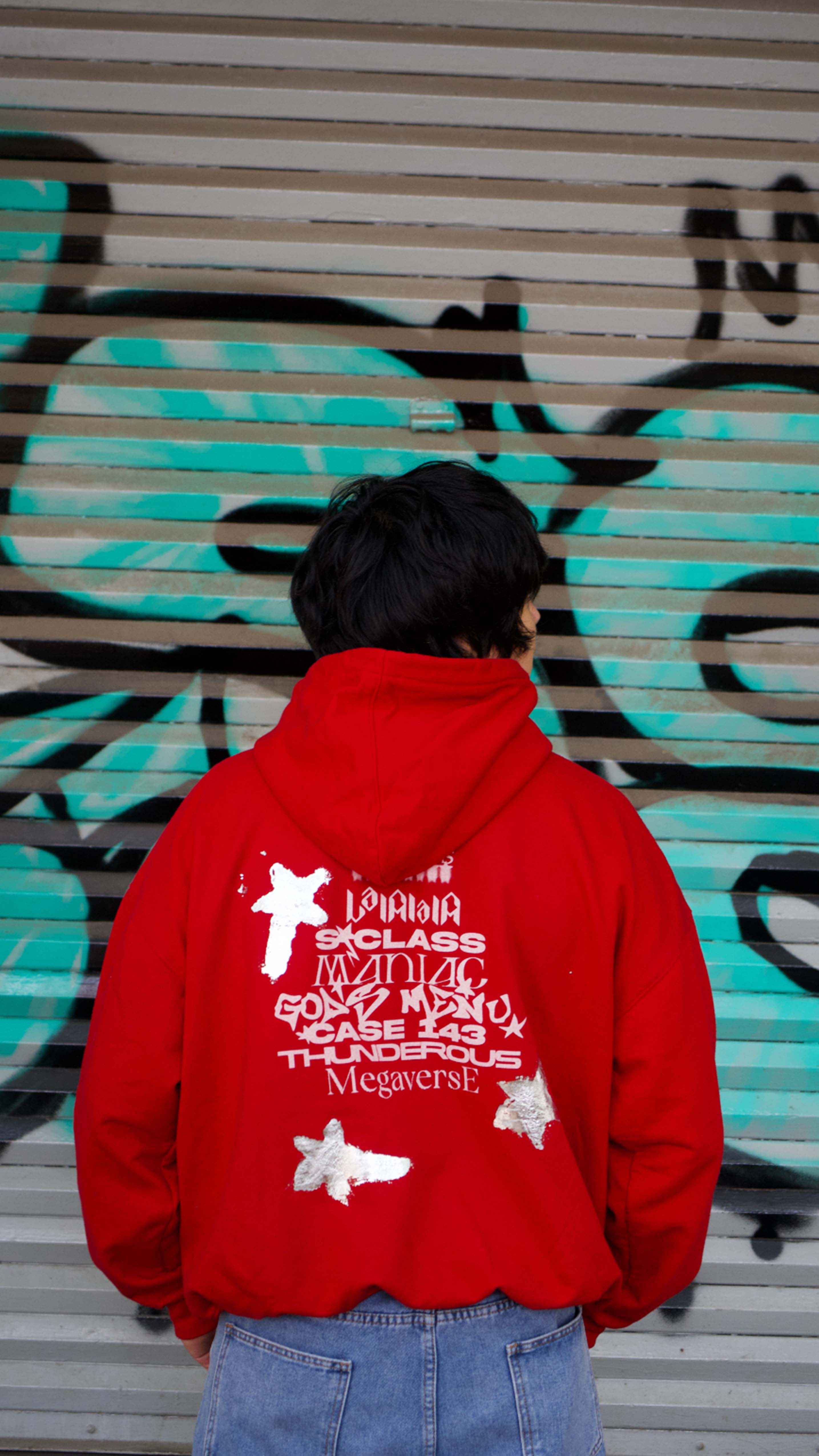 Stray Kids Foil Star Hoodie