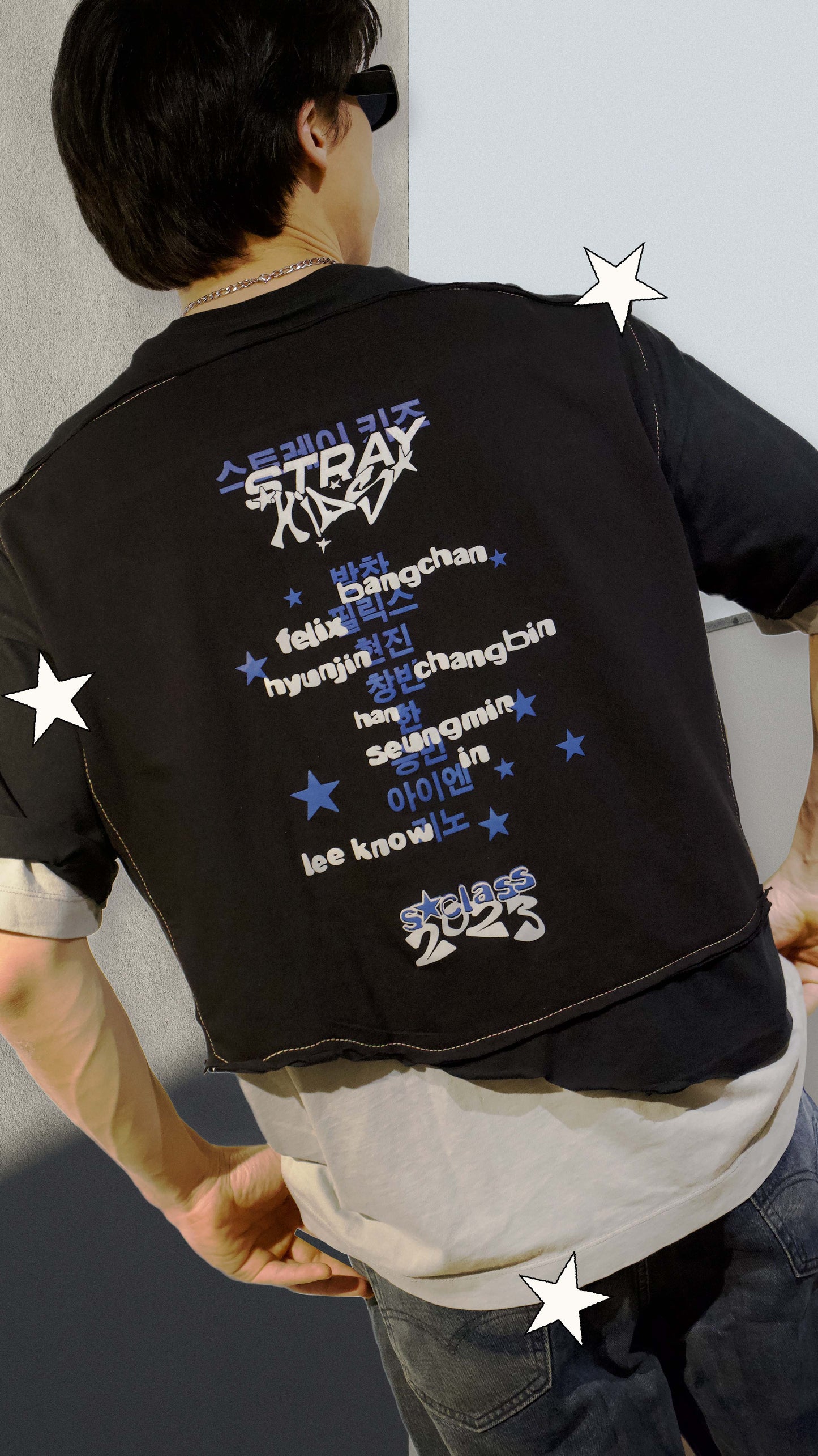 Stray Kids Playera