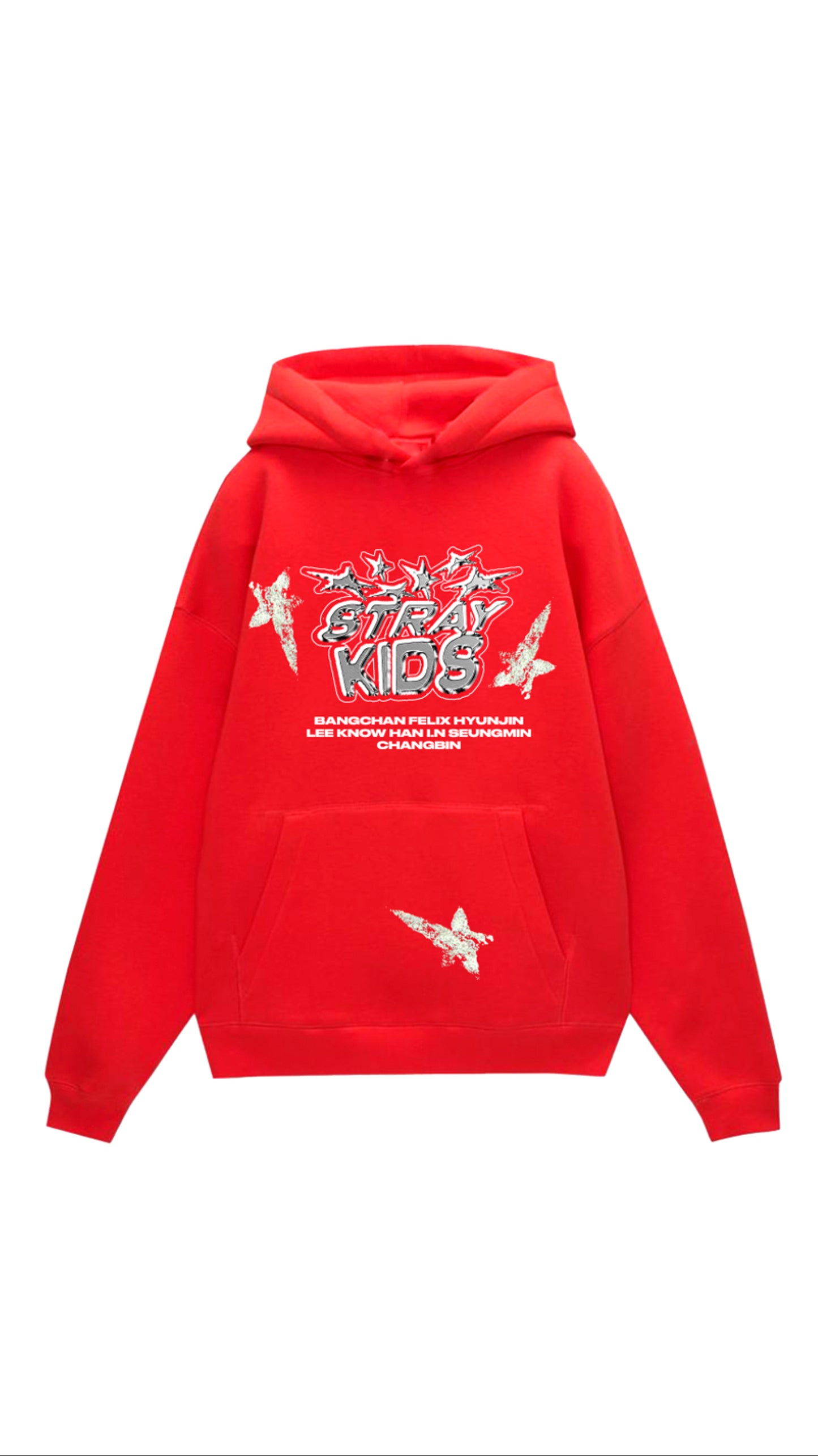 Stray Kids Foil Star Hoodie