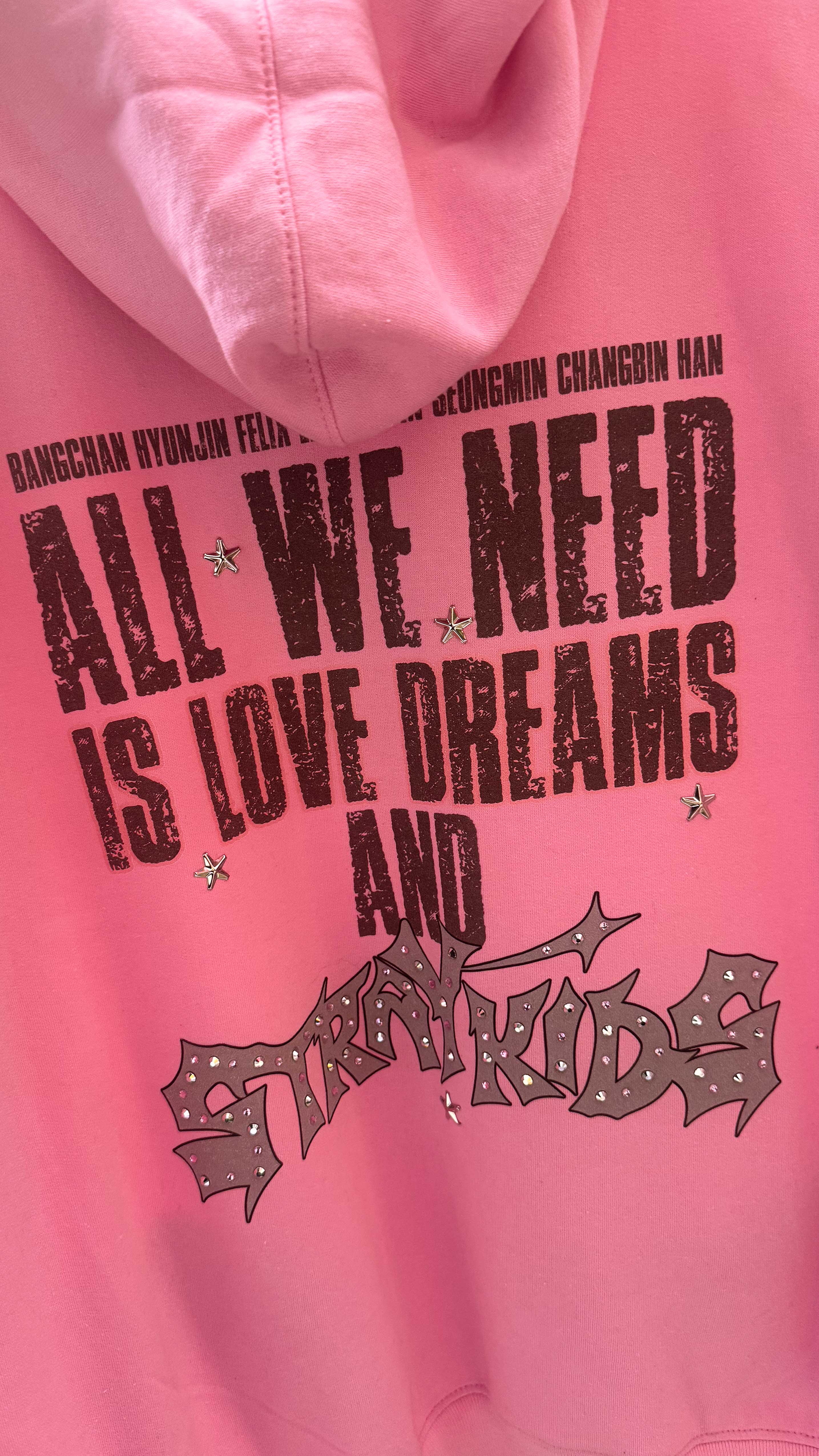 Stray Kids Do it Version Hoodie Sudadera con Gorro Oversize