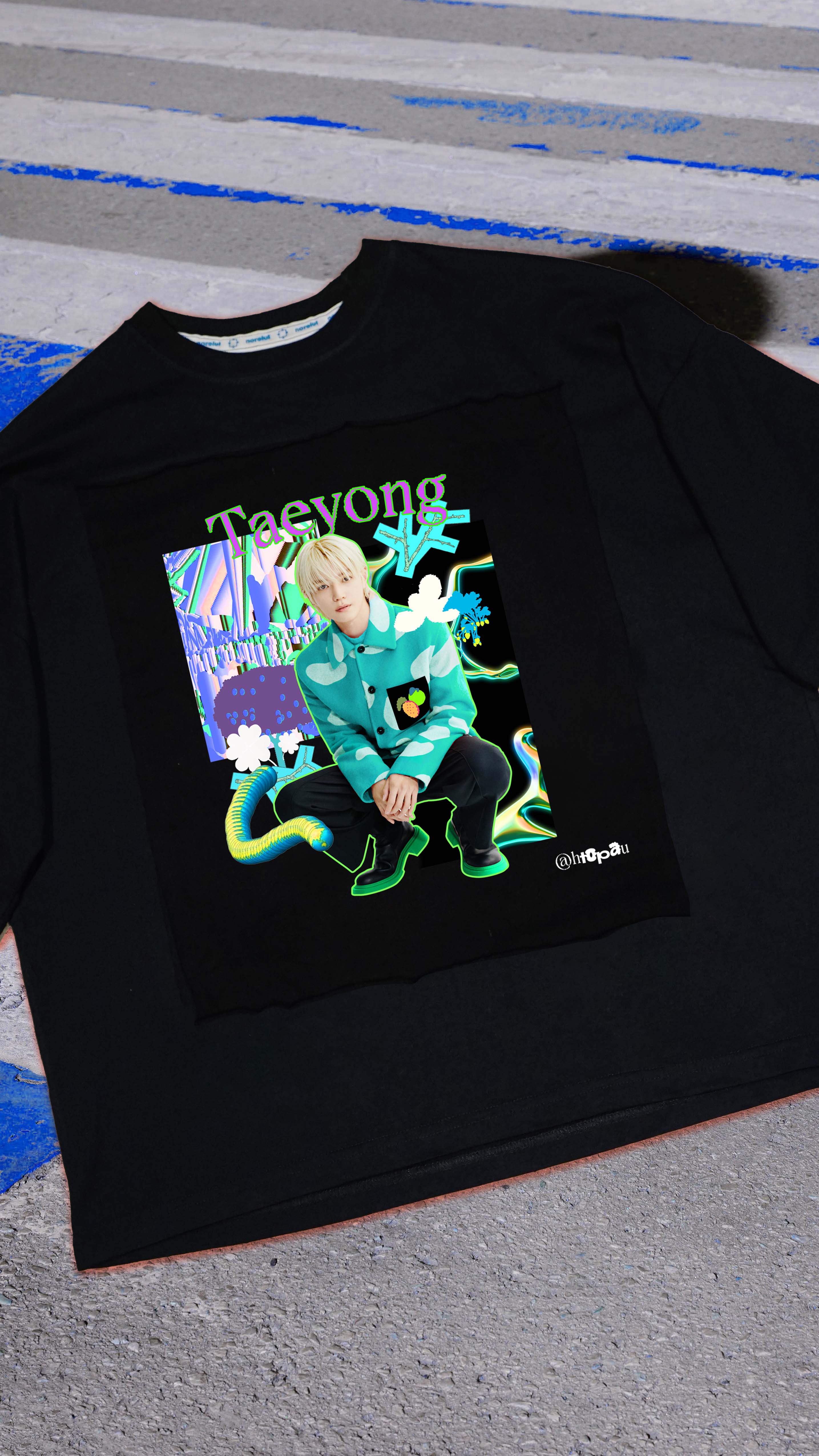 Taeyong Nct127 Playera Retrato