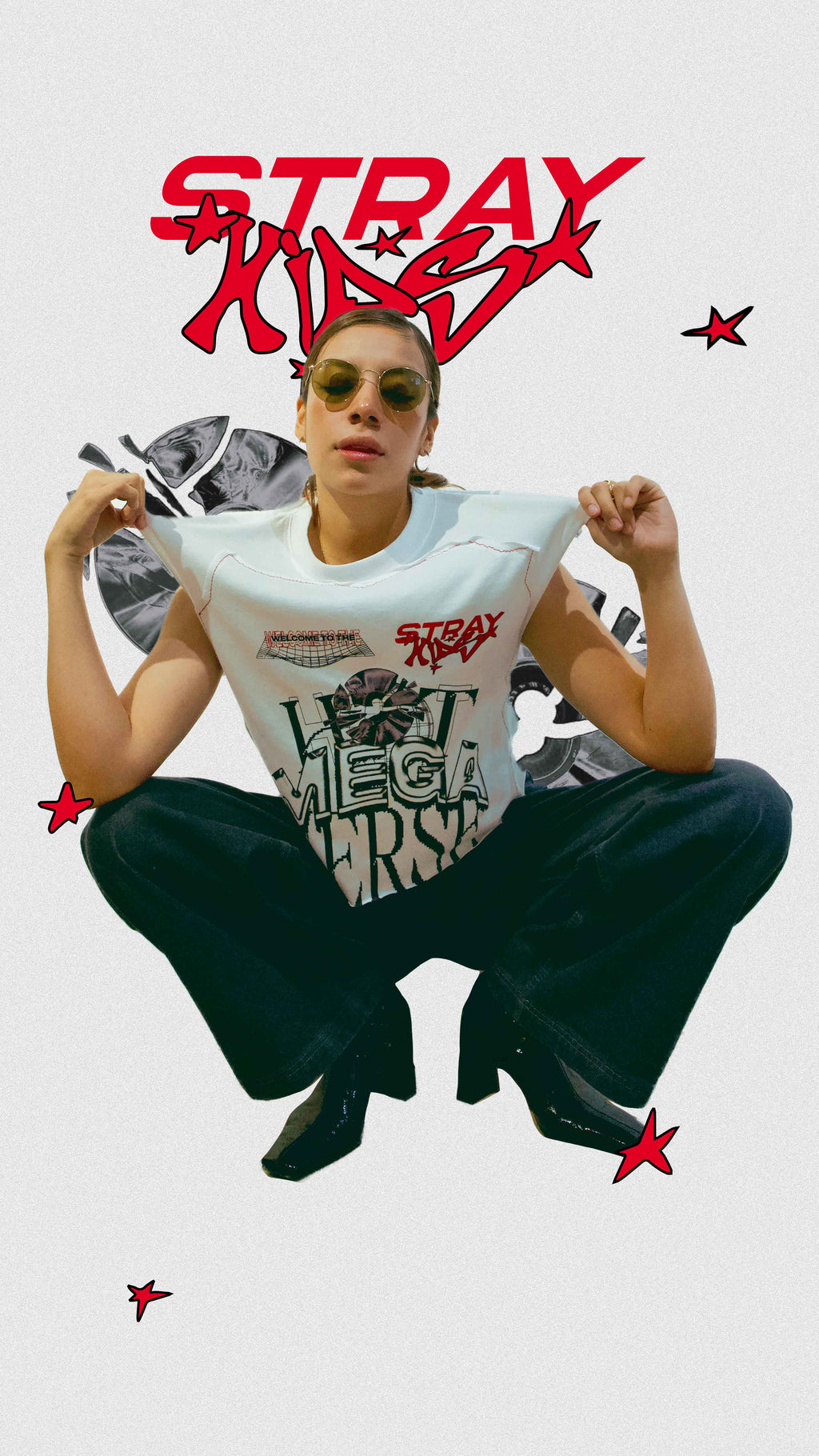 Stray Kids Playera Tank Rocker