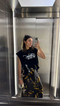 Nct127 / Chanyeol Exo Playera Tank Rocker Desteñida