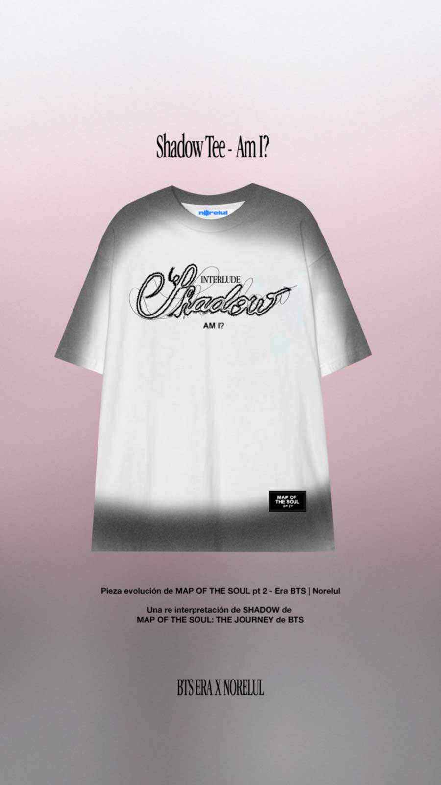 Shadow Tee Map of The Soul BTS