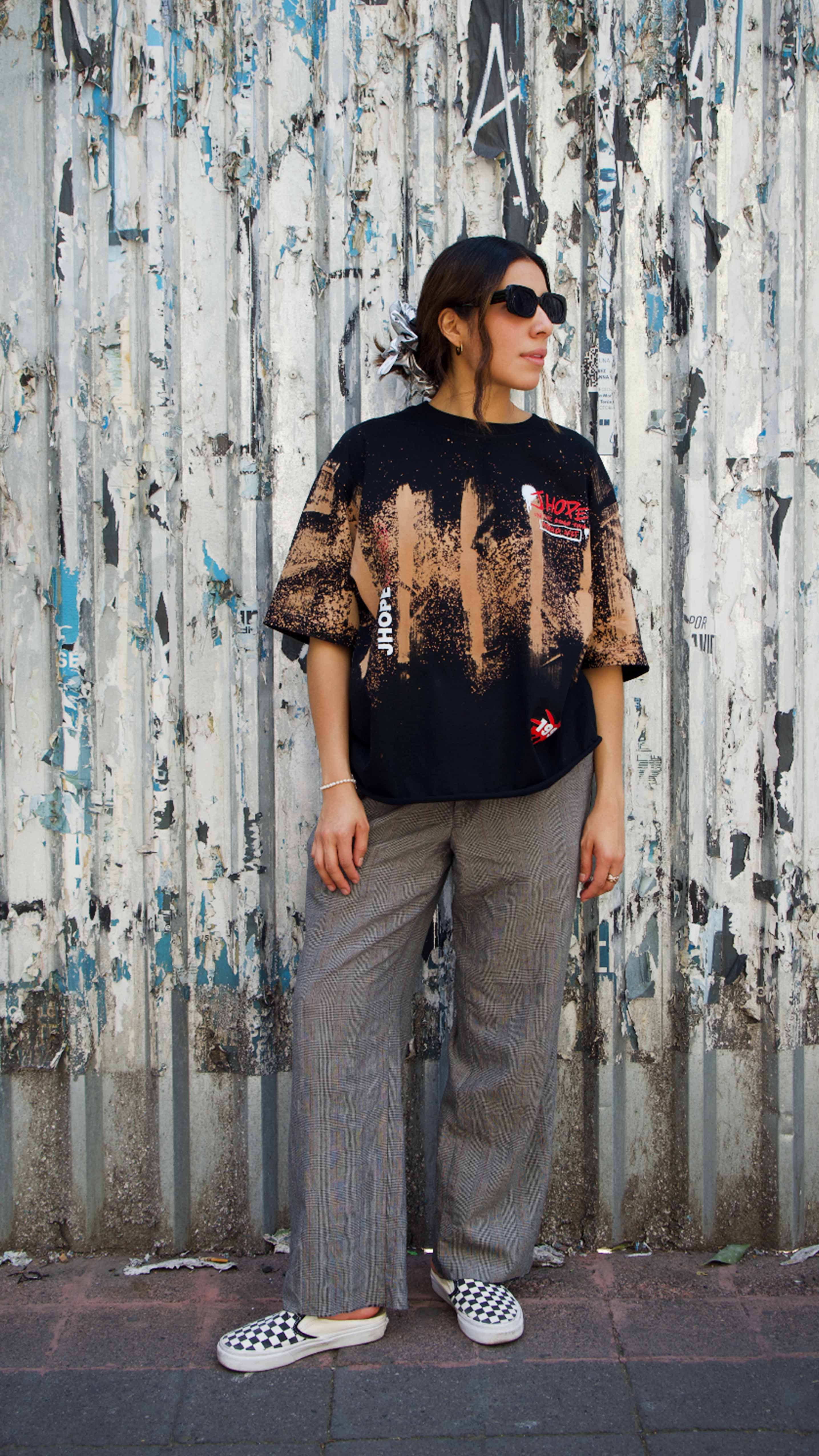 Jhope On the Stage Playera Oversize Tie Dye