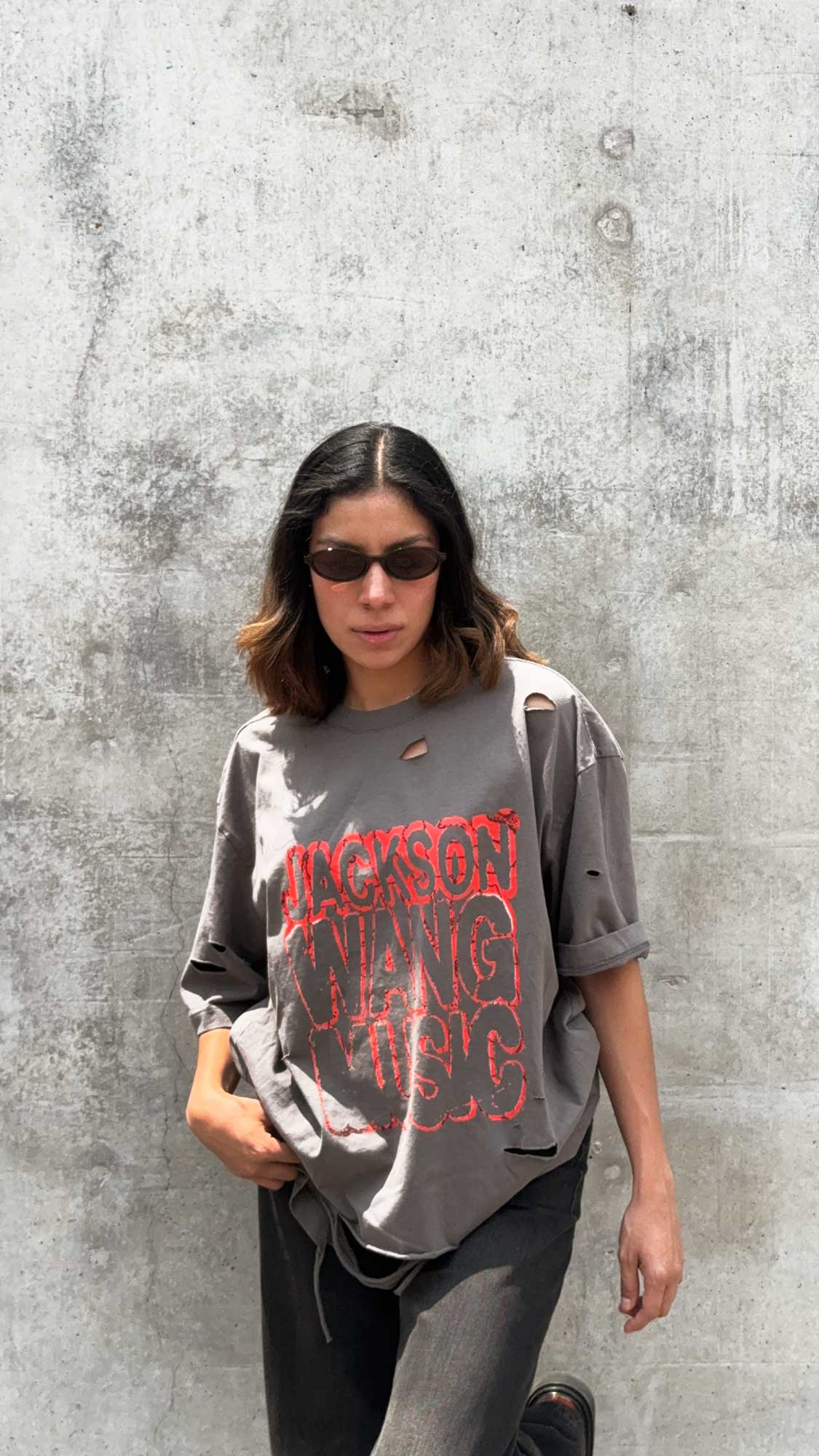 Jackson Wang: Before The Stage Playera Tee Oversize