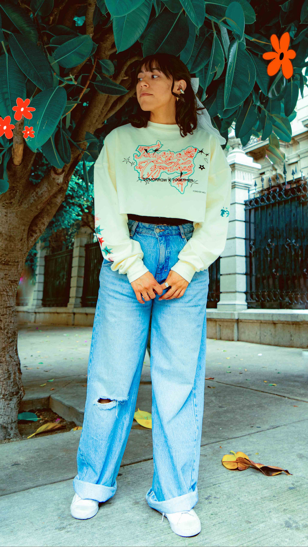 Txt Sudadera Crop