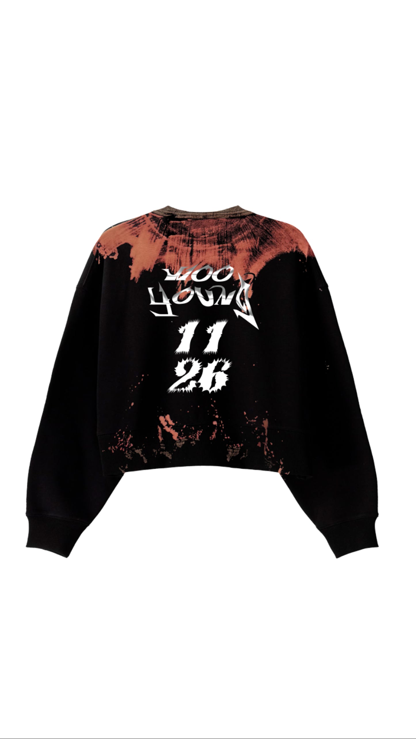 Sweat Tie Dye Crop (Seventeen, Stray Kids, Ateez)