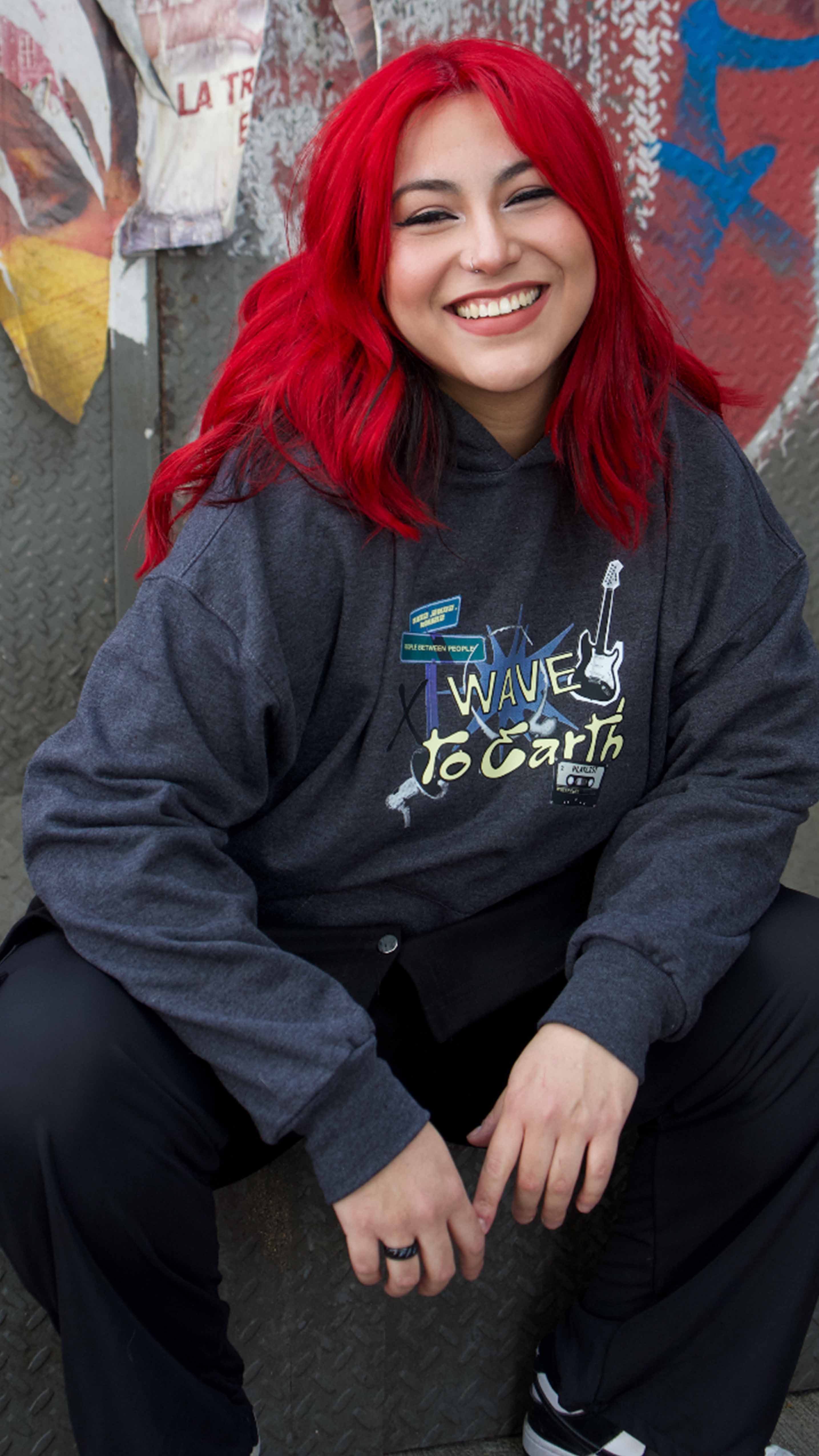 Wave To Earth Hoodie Sudadera Oversize