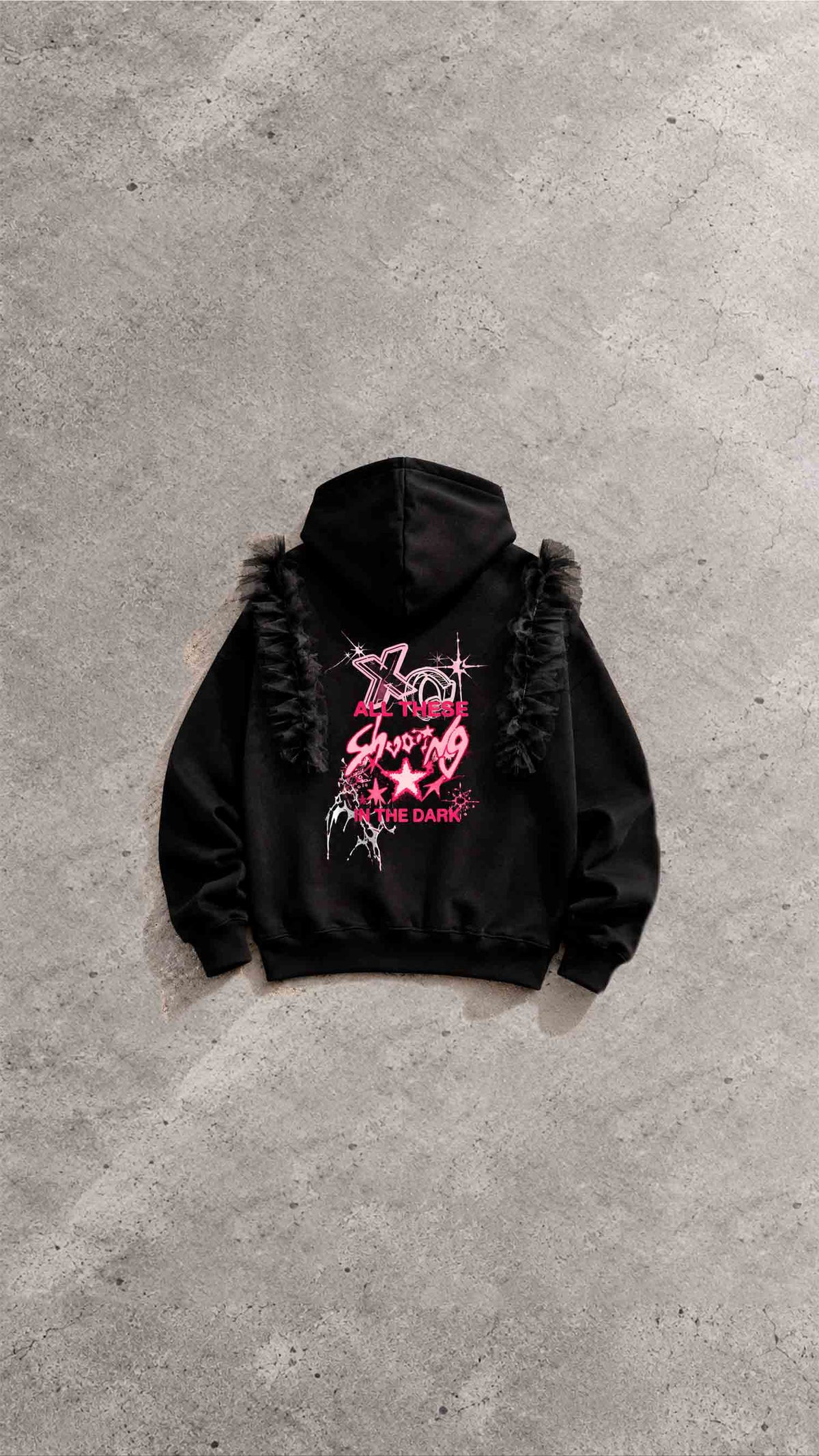 XG Sudadera Hoodie con Gorro Oversize