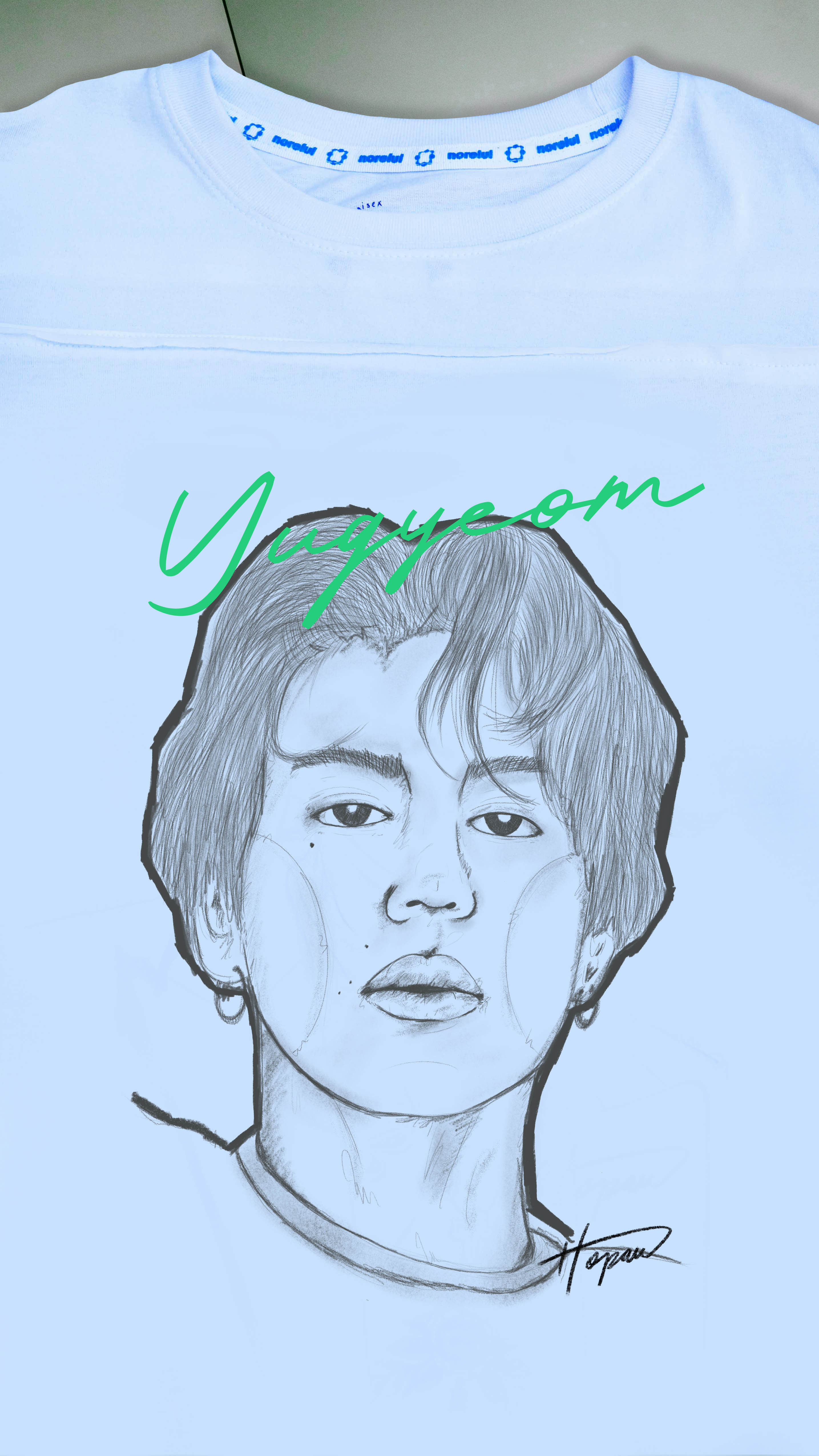 Yugyeom Got7 Playera Retrato